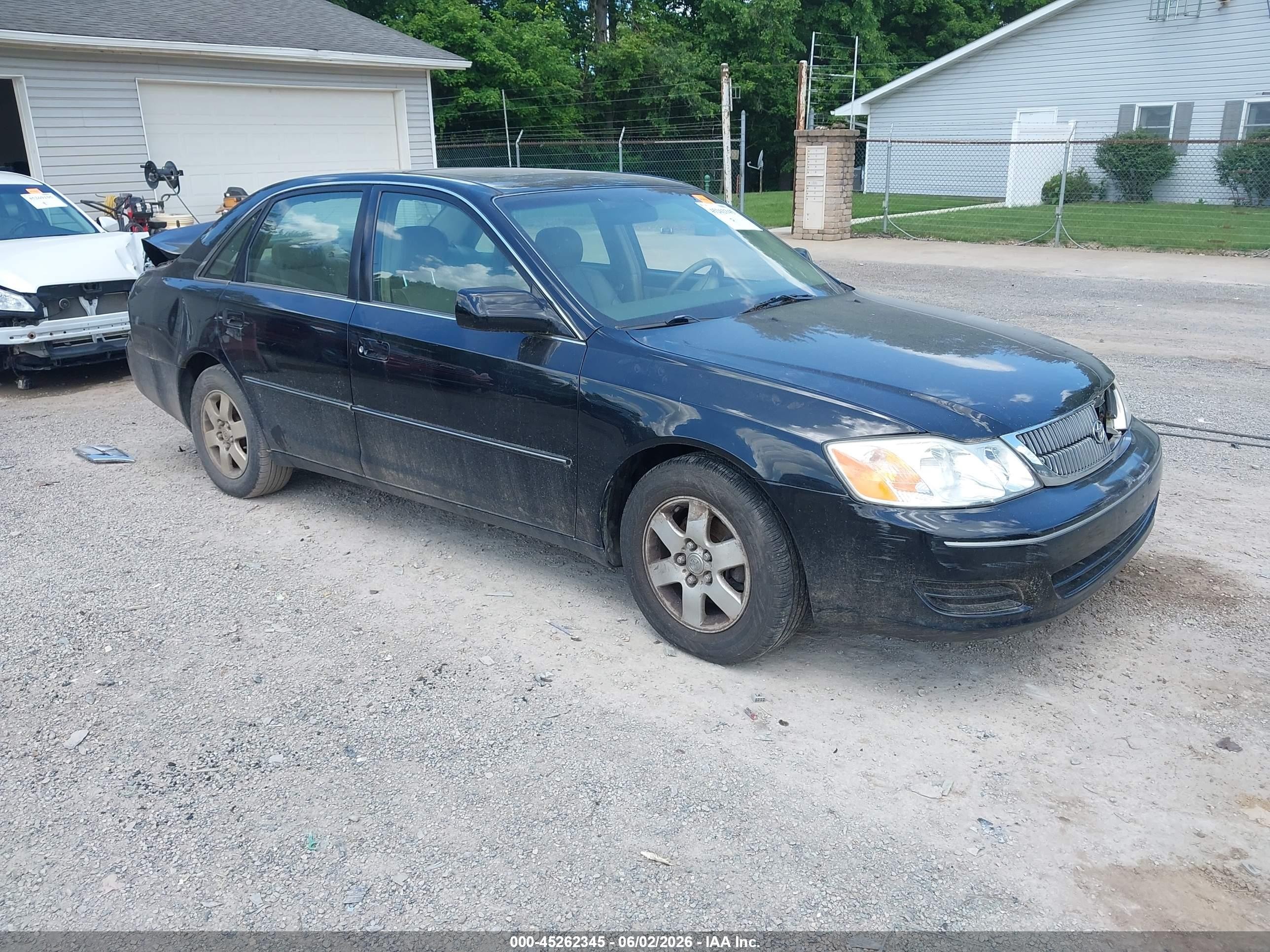 2000 Toyota Avalon Xl Black vin: 4T1BF28B9YU044569