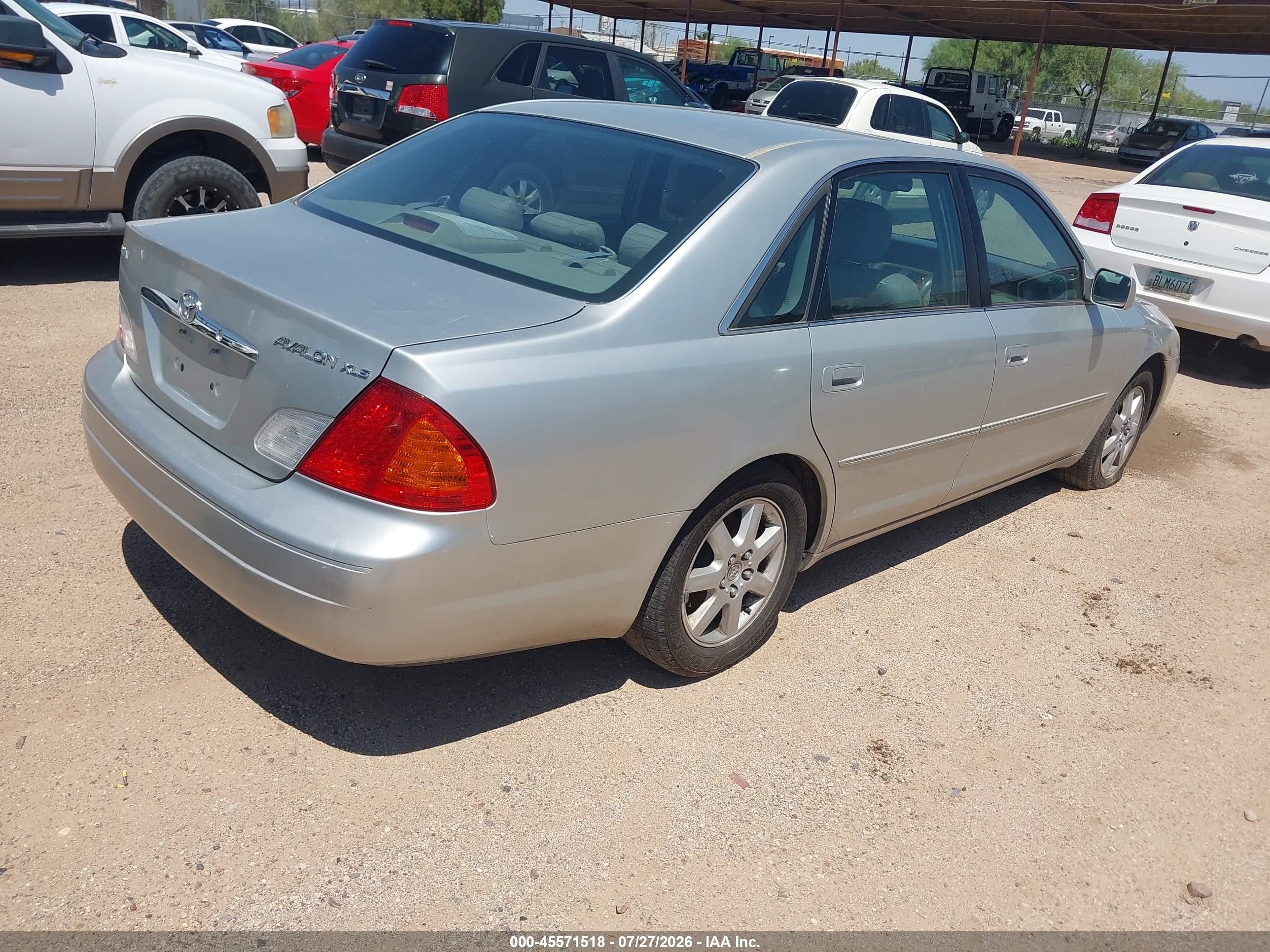 2000 Toyota Avalon Xls Silver vin: 4T1BF28B9YU056513