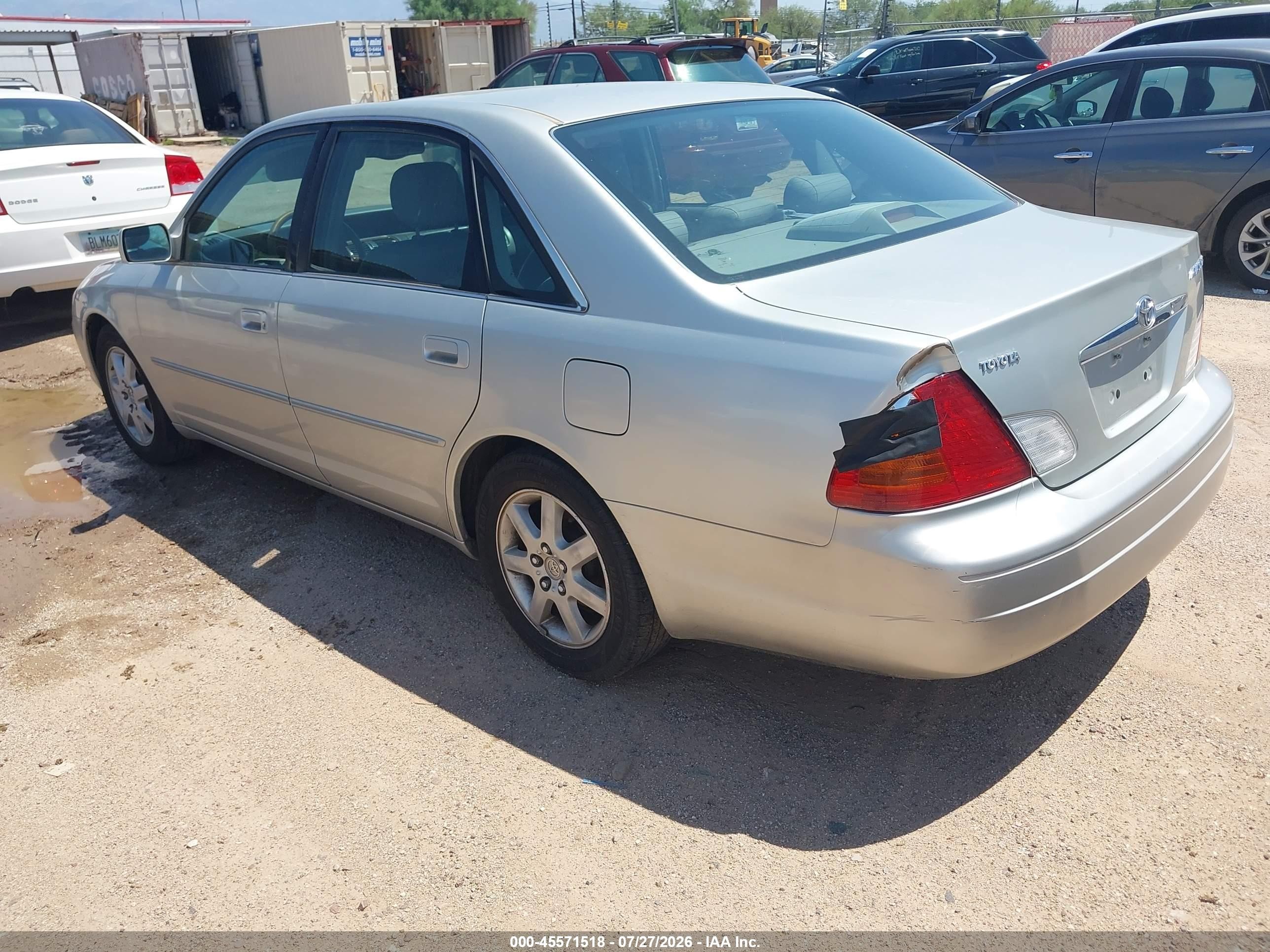 2000 Toyota Avalon Xls Silver vin: 4T1BF28B9YU056513