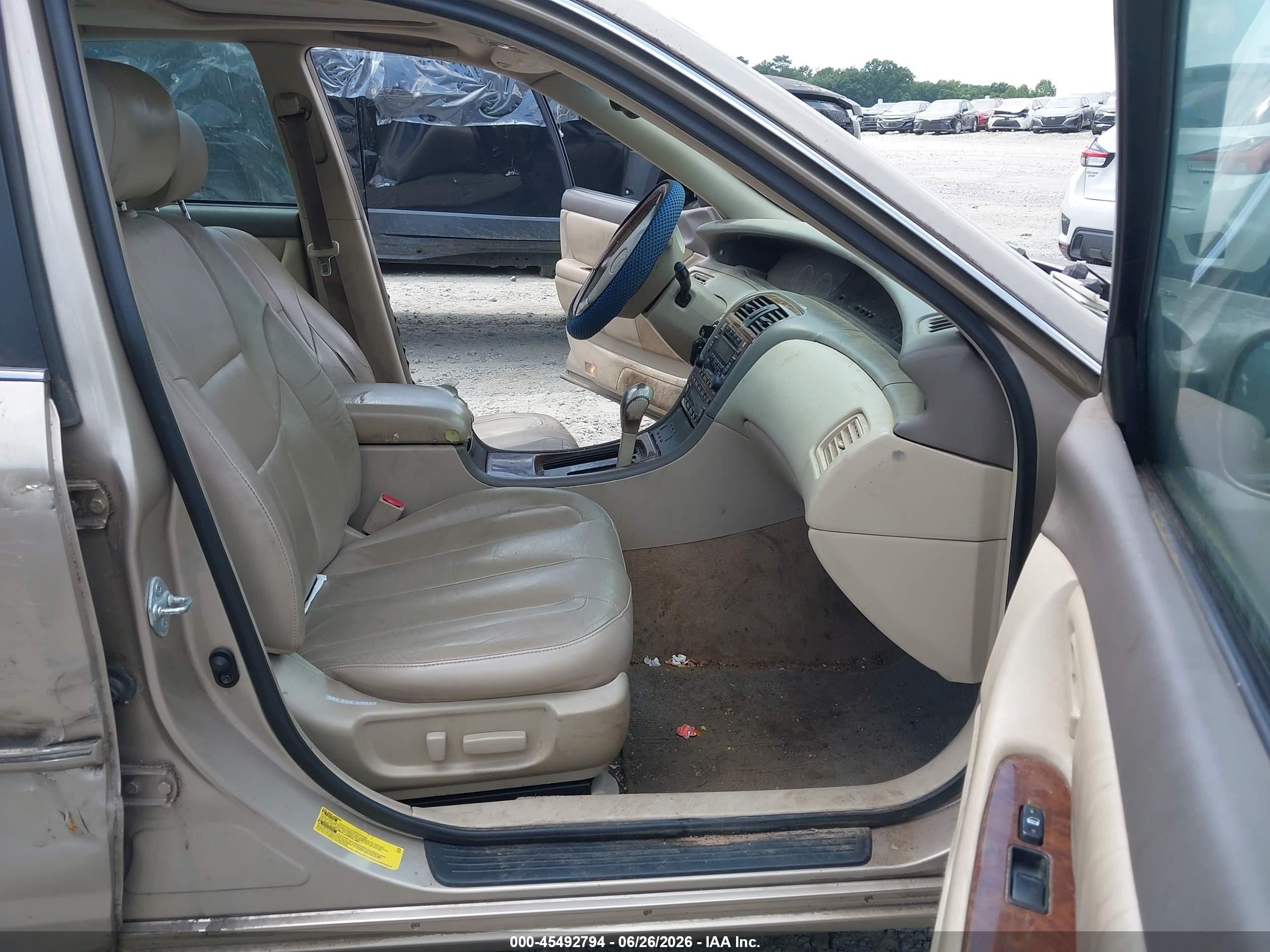 2000 Toyota Avalon Xls Tan vin: 4T1BF28B9YU070914