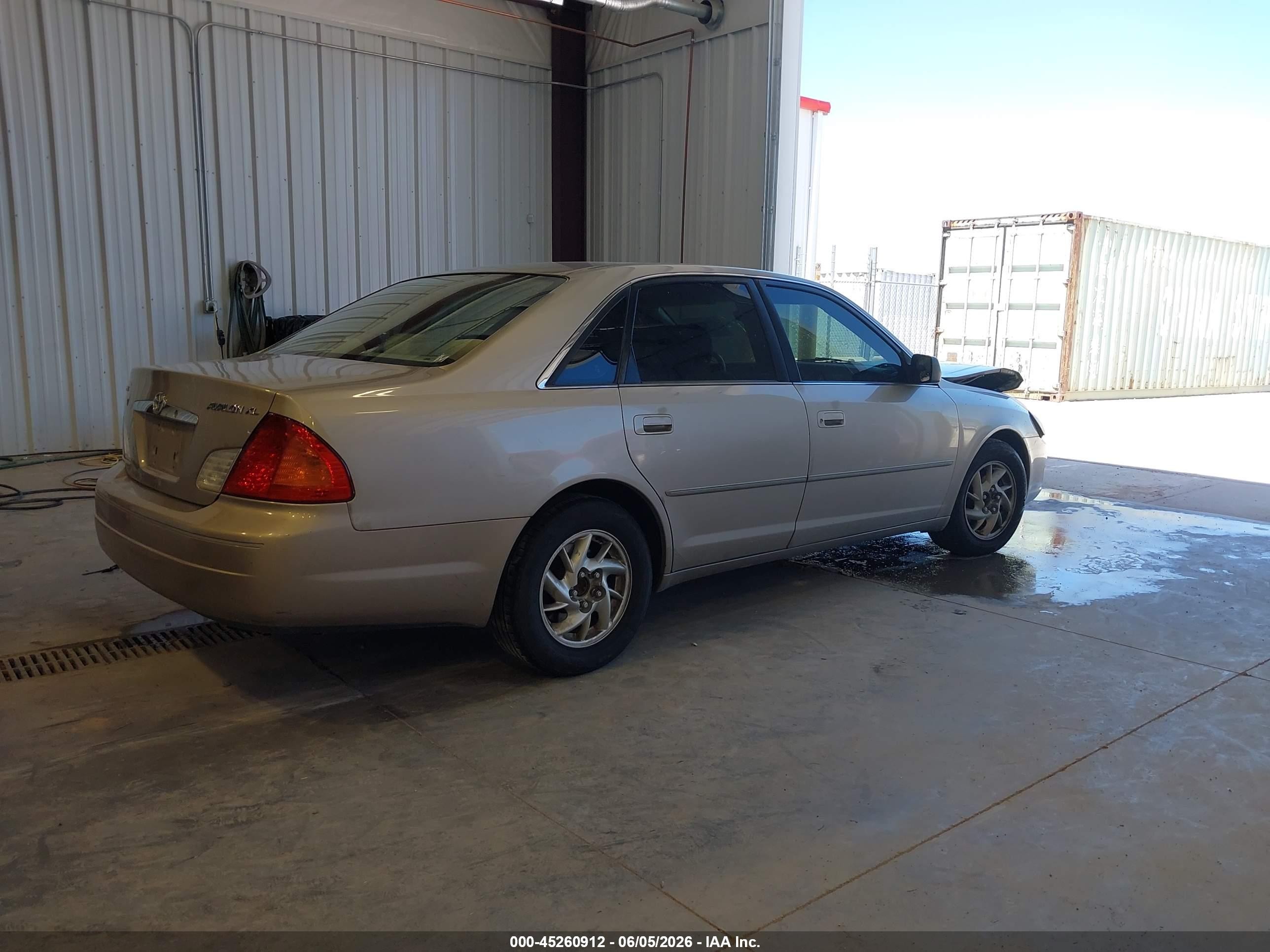 2000 Toyota Avalon Xl Beige vin: 4T1BF28B9YU095313