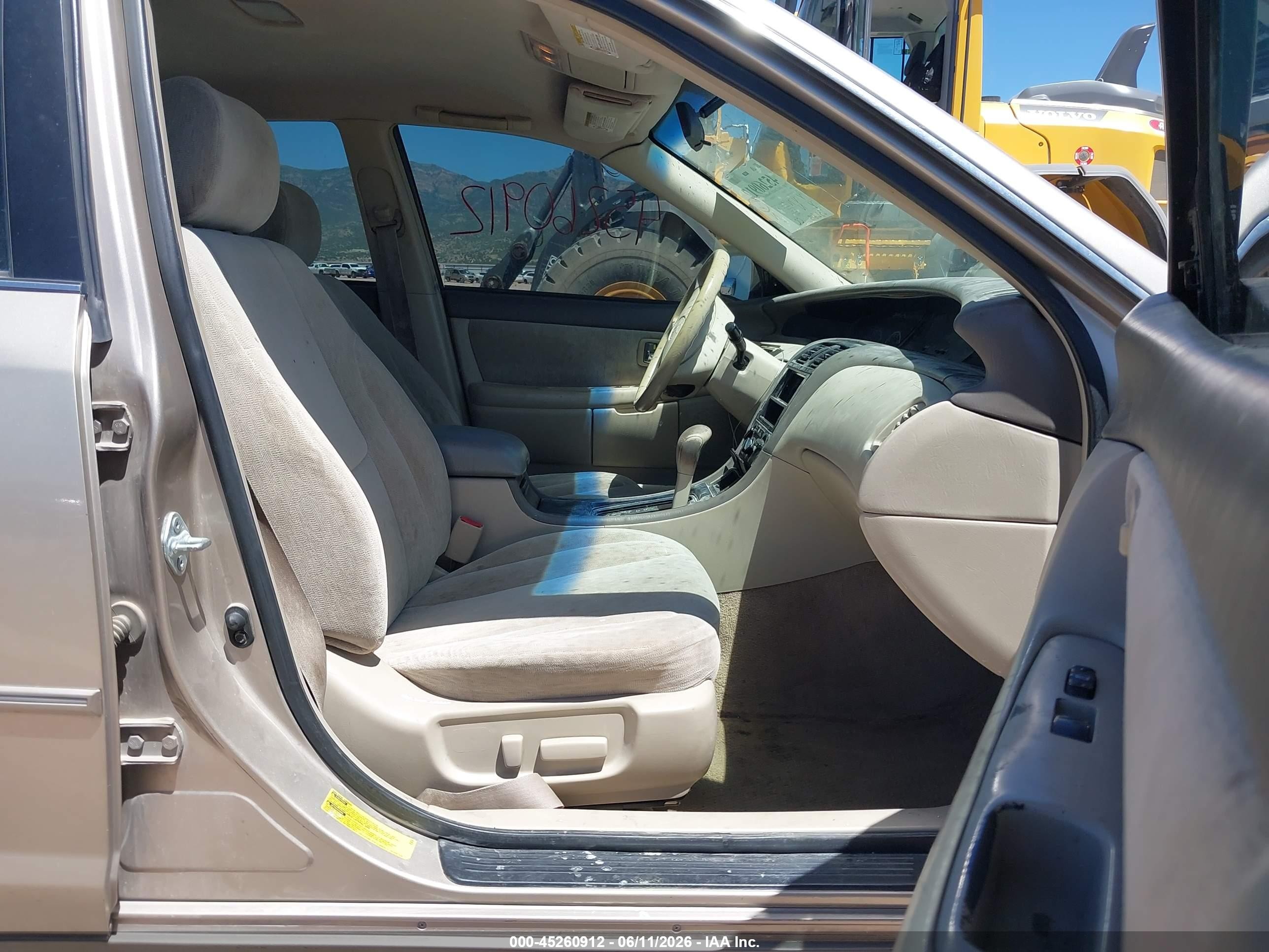2000 Toyota Avalon Xl Beige vin: 4T1BF28B9YU095313