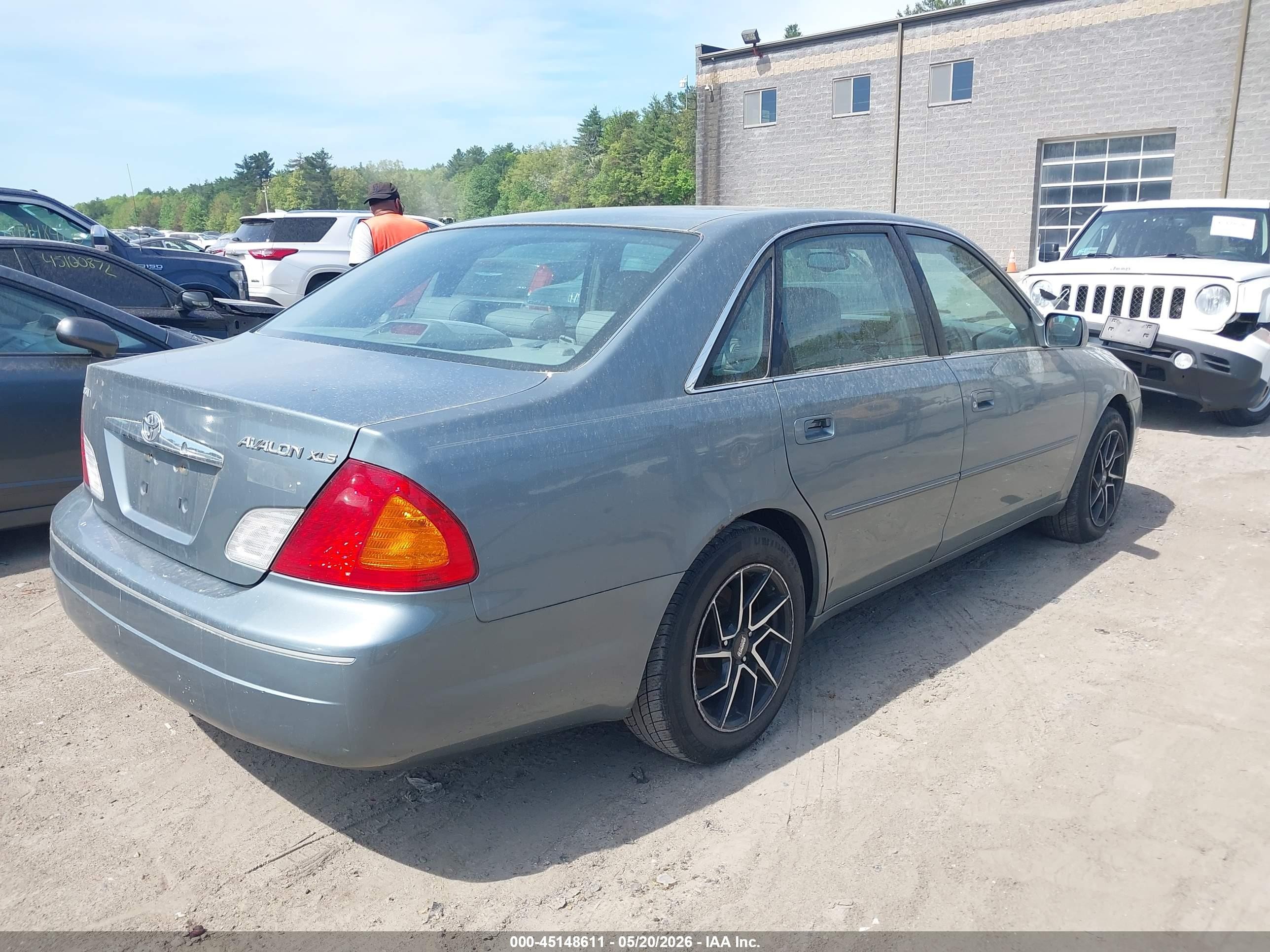 2000 Toyota Avalon Xls Light Blue vin: 4T1BF28B9YU096588