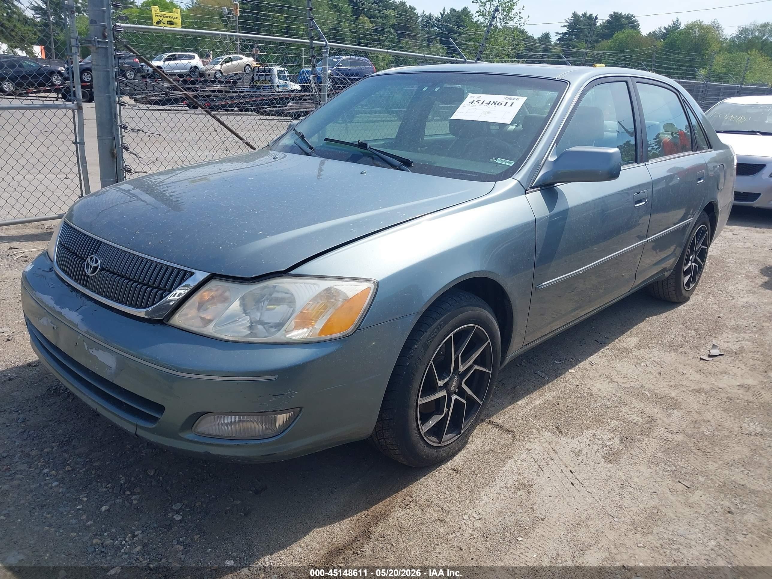 2000 Toyota Avalon Xls Light Blue vin: 4T1BF28B9YU096588
