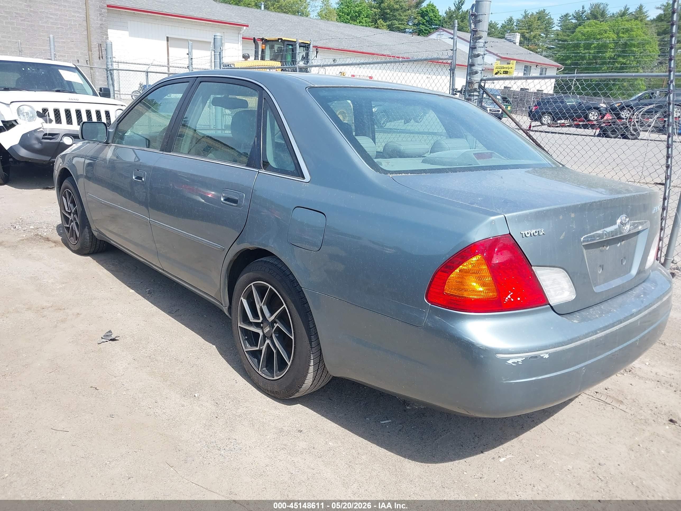 2000 Toyota Avalon Xls Light Blue vin: 4T1BF28B9YU096588