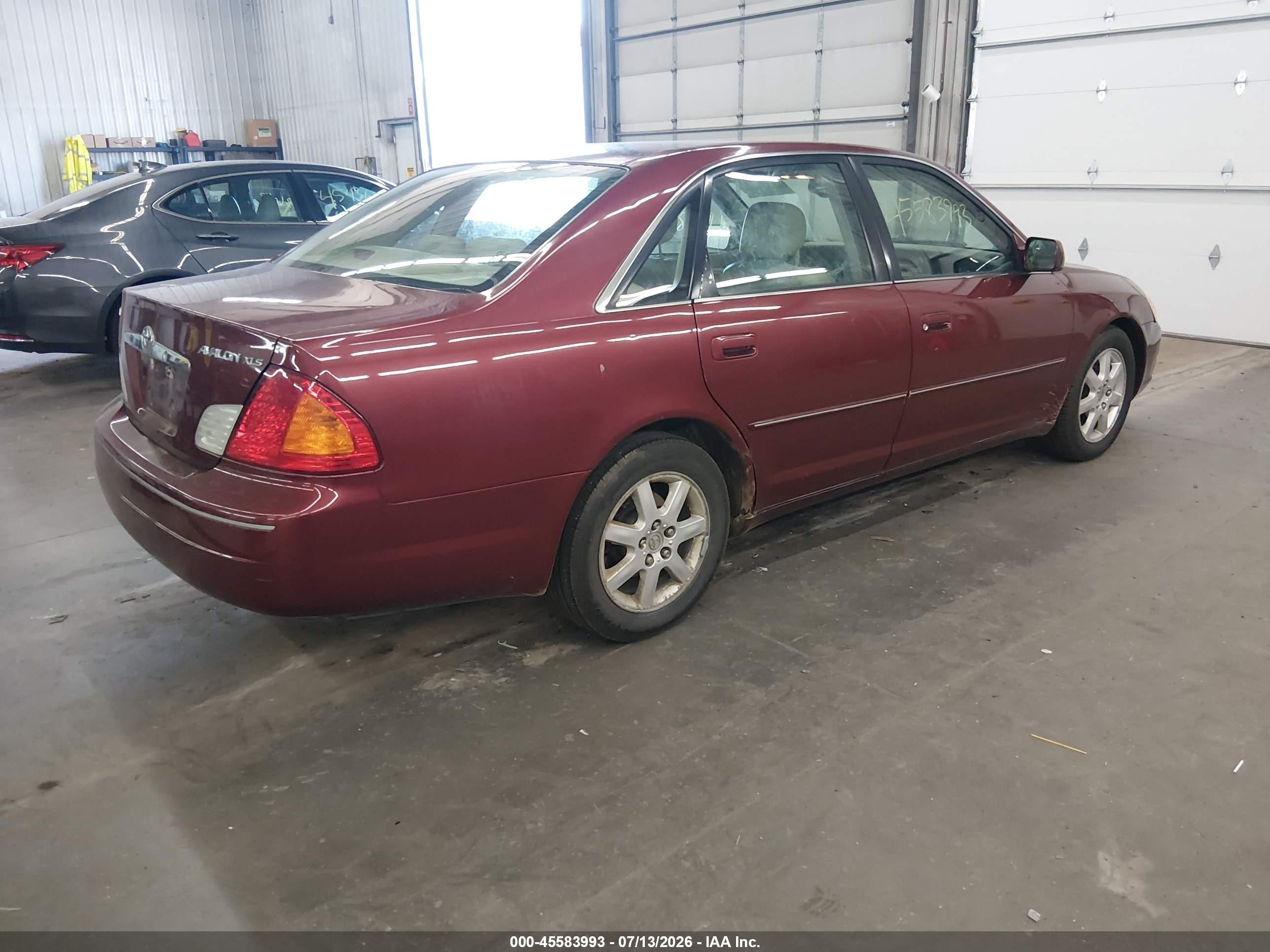 2002 Toyota Avalon Xls Оранжевый vin: 4T1BF28BX2U204322