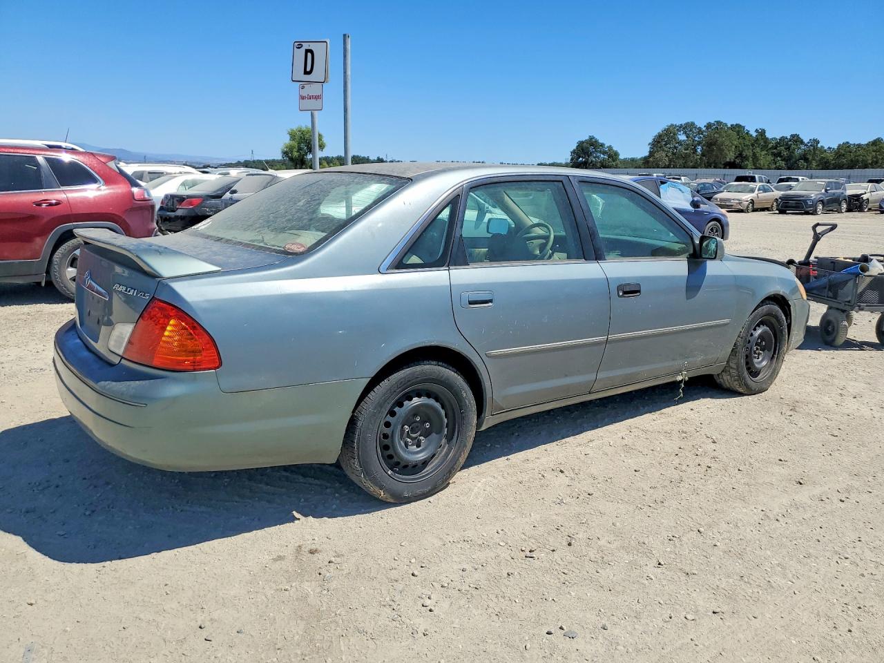 2002 Toyota Avalon Xls Teal vin: 4T1BF28BX2U214056