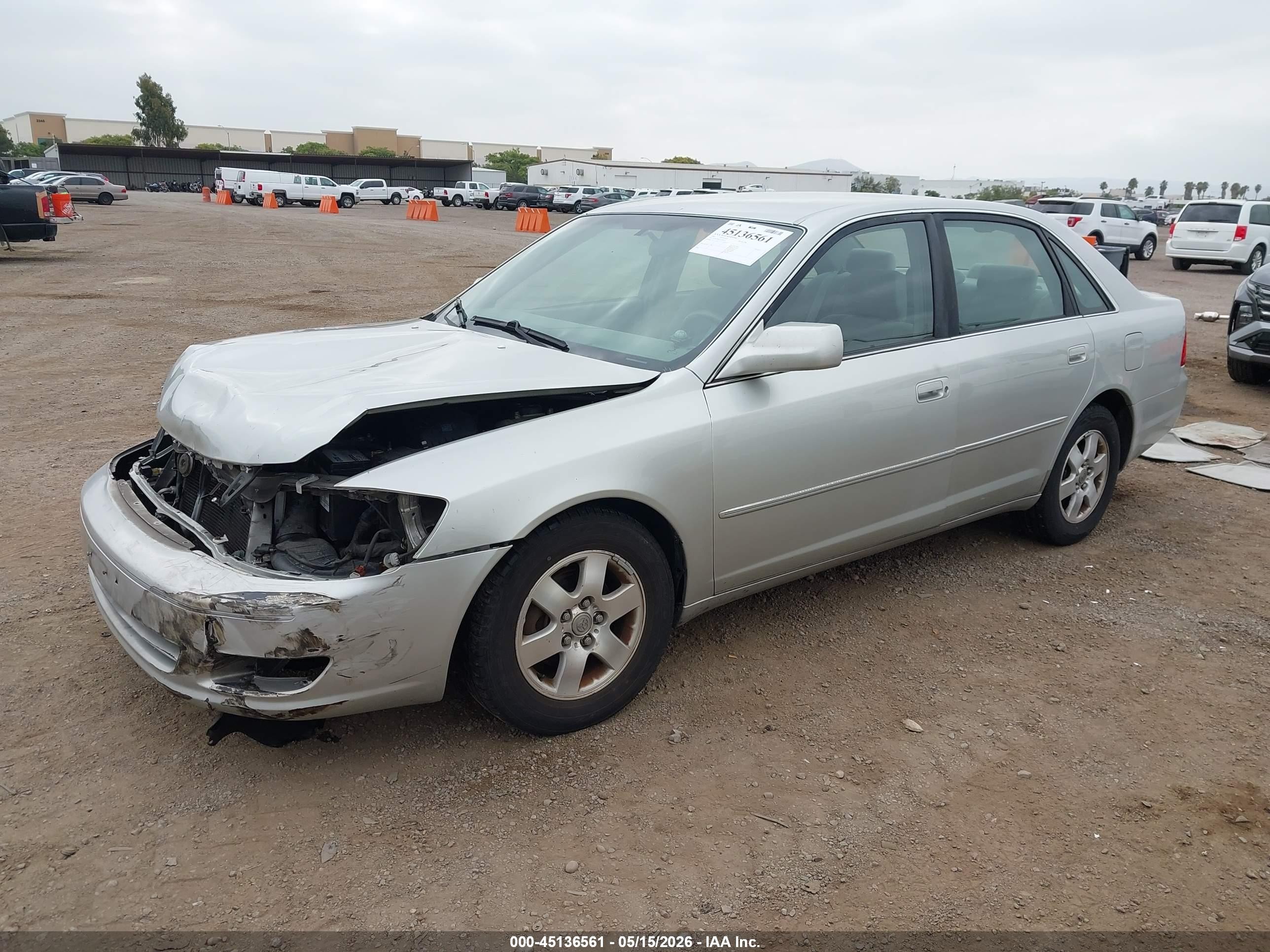 2002 Toyota Avalon Xl Silver vin: 4T1BF28BX2U240219