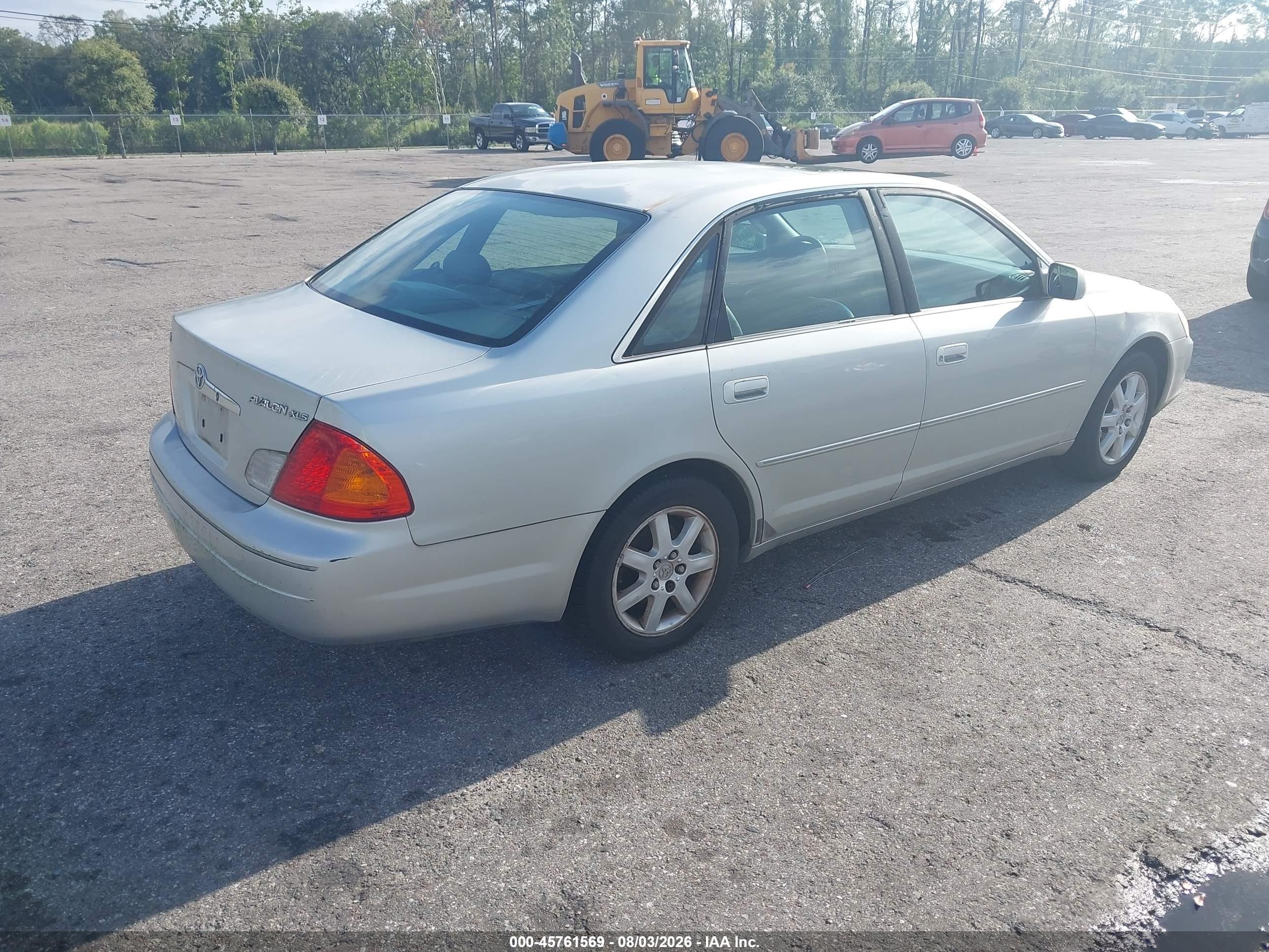 2002 Toyota Avalon Xls Silver vin: 4T1BF28BX2U260549
