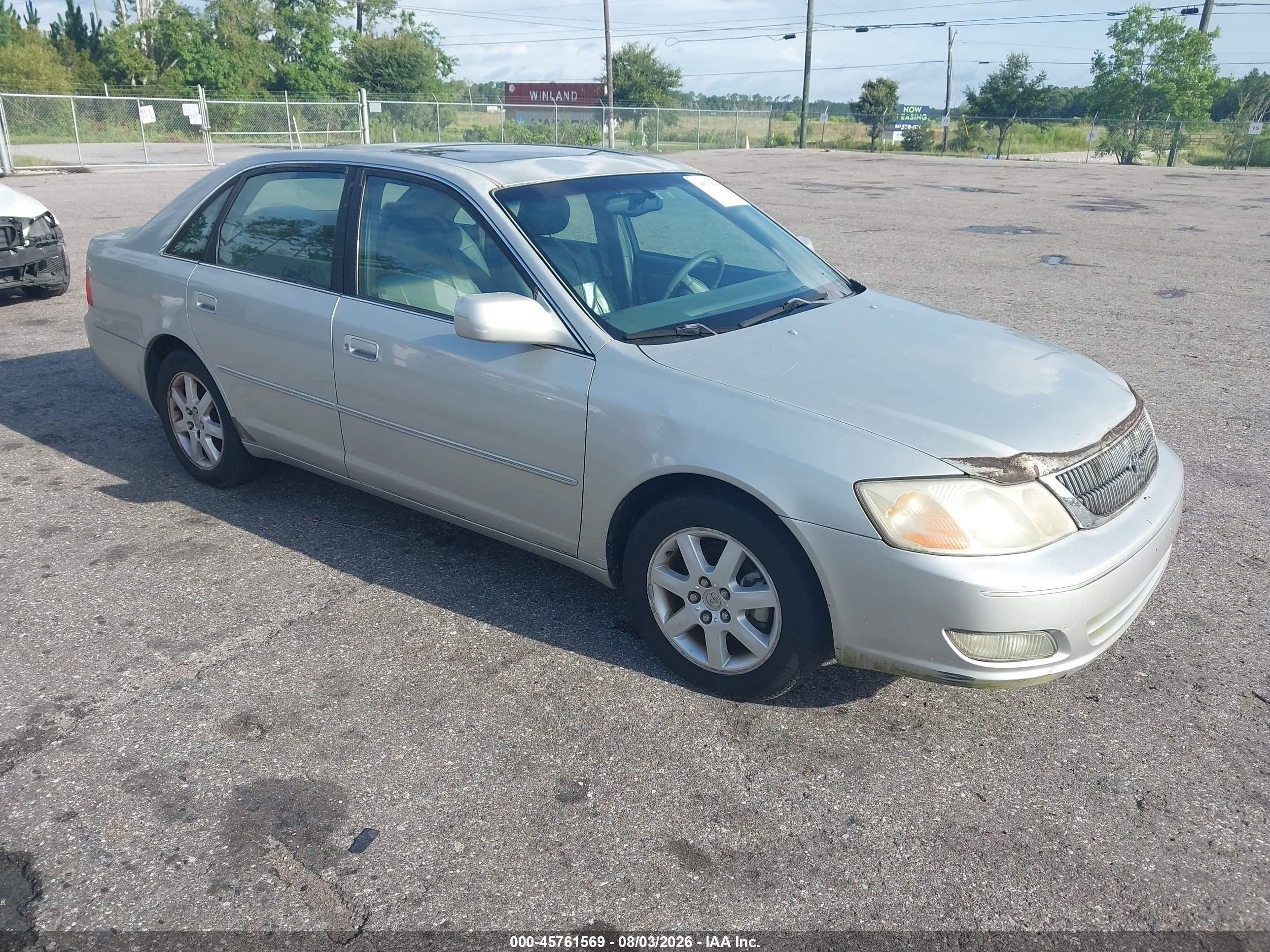 2002 Toyota Avalon Xls Silver vin: 4T1BF28BX2U260549