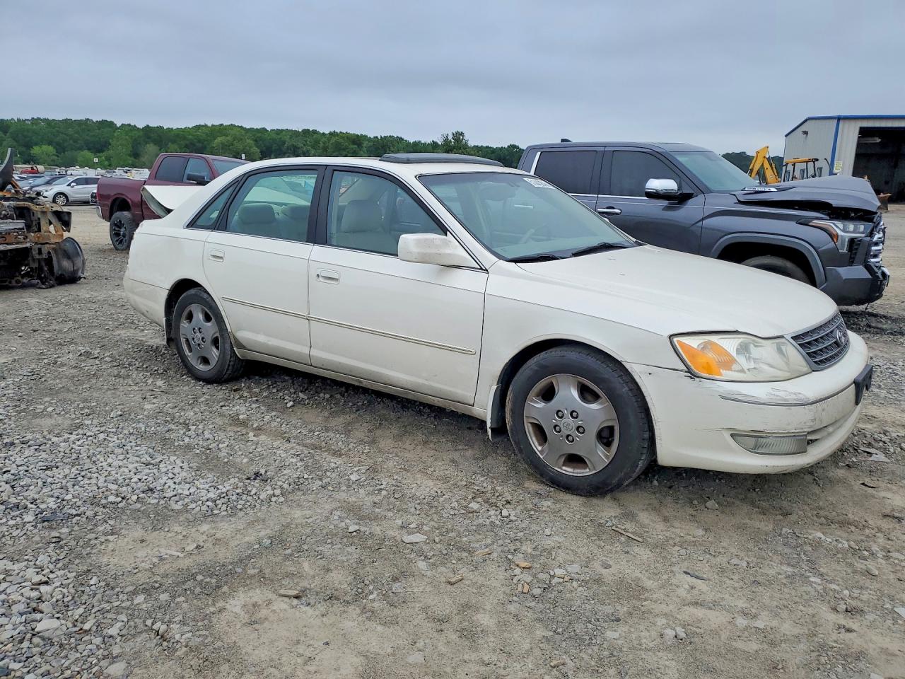 2003 Toyota Avalon Xls White vin: 4T1BF28BX3U293780