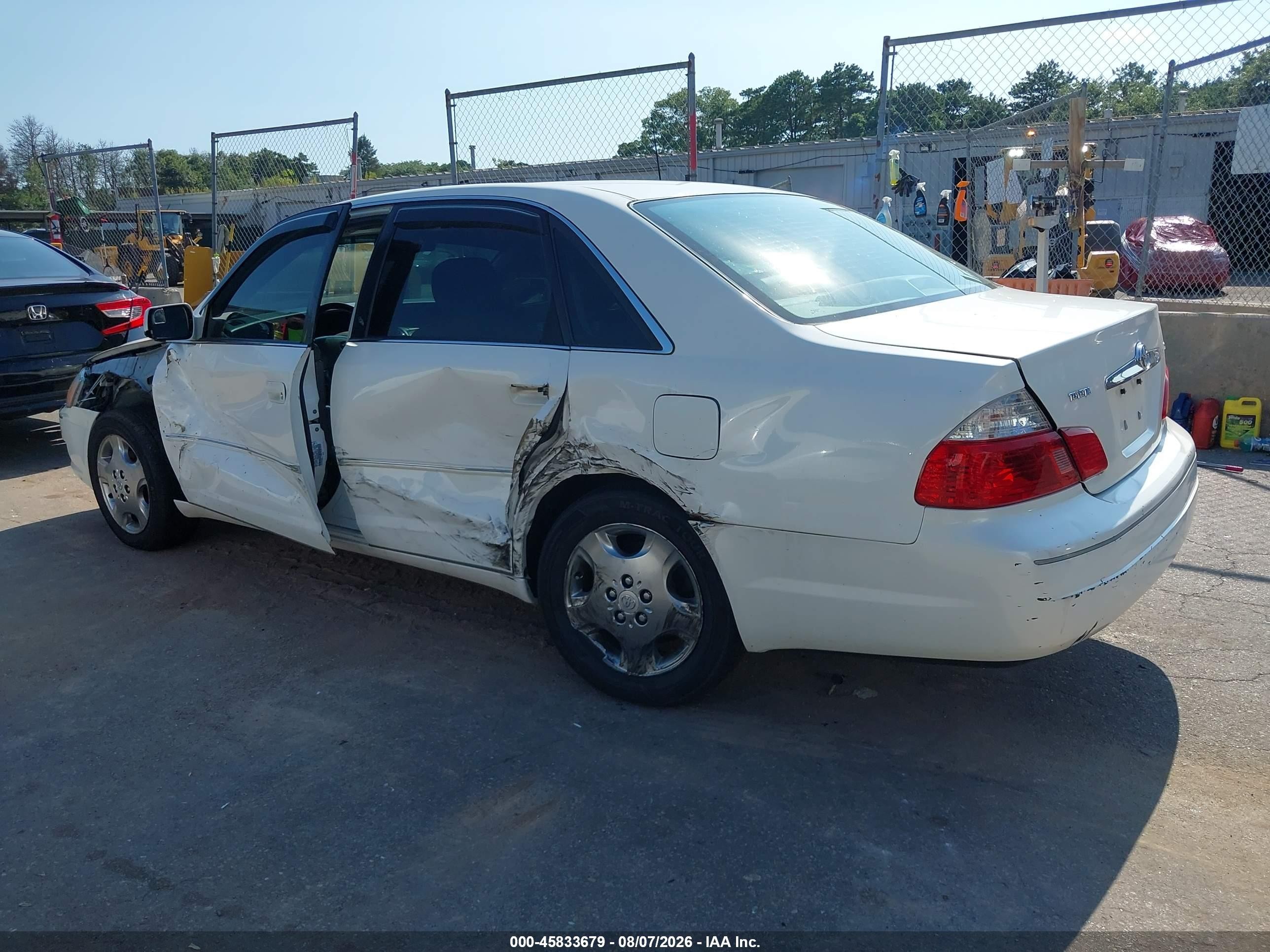 2003 Toyota Avalon Xls White vin: 4T1BF28BX3U301151