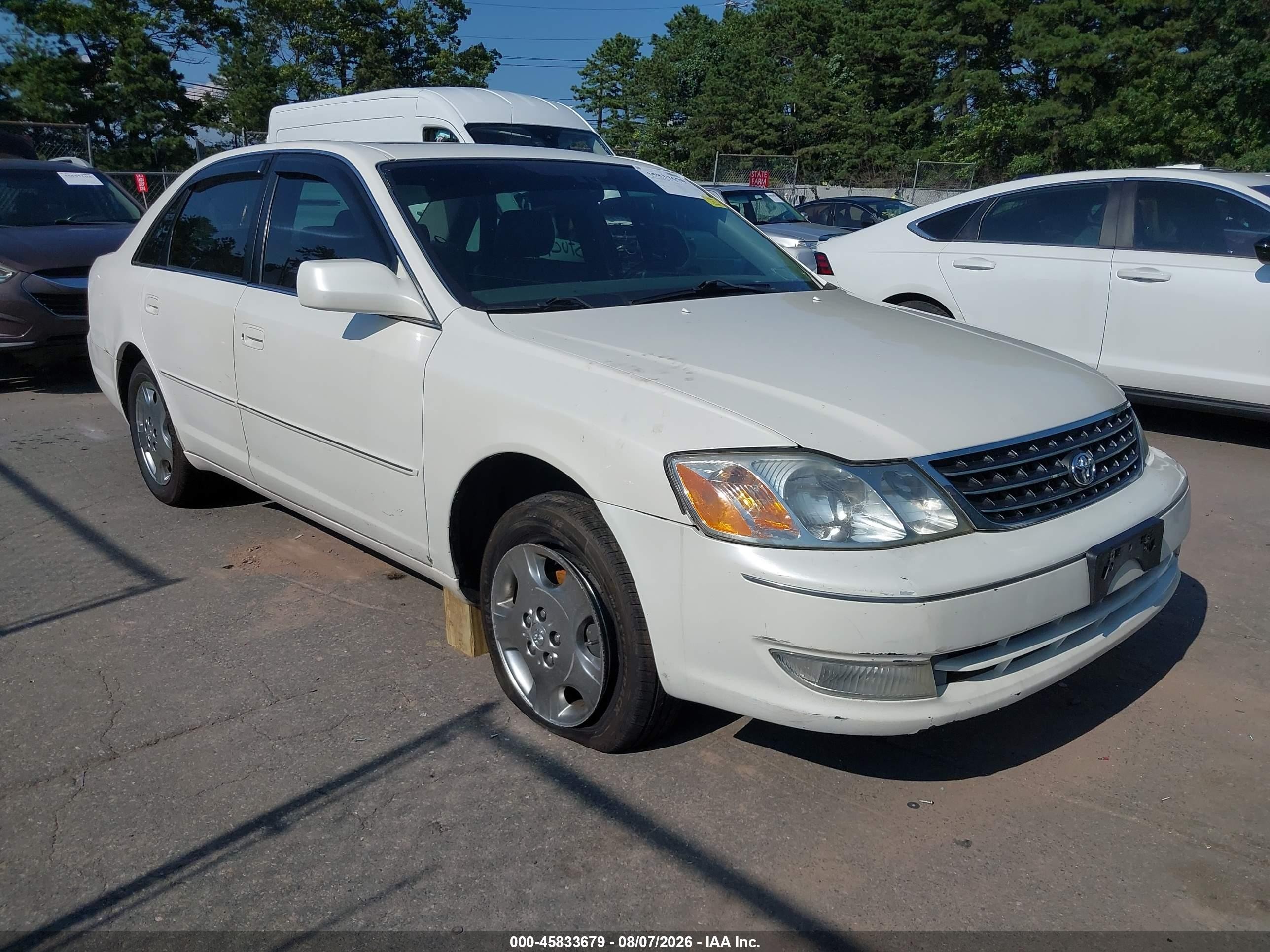 2003 Toyota Avalon Xls Белый vin: 4T1BF28BX3U301151