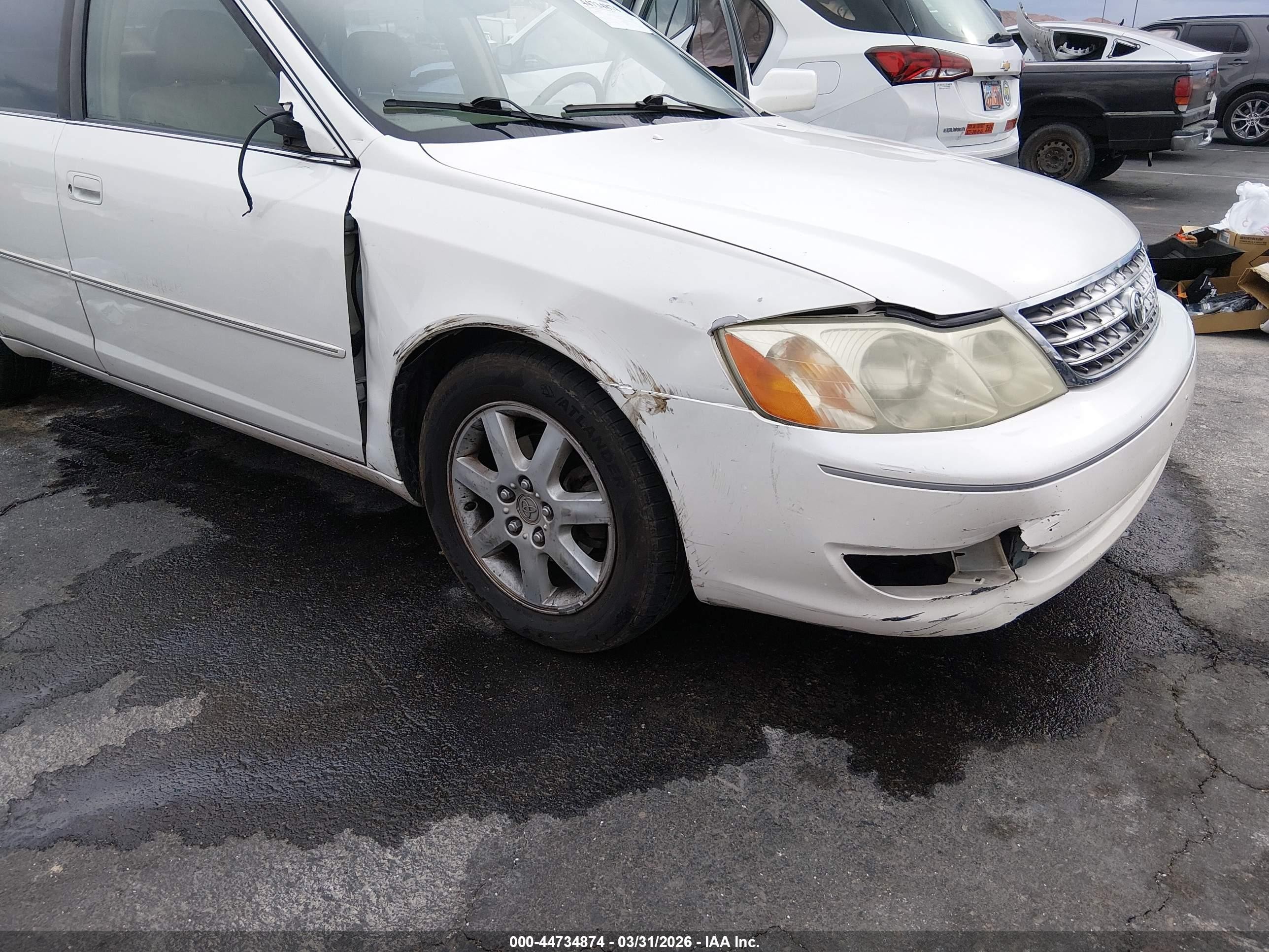 2003 Toyota Avalon Xl Белый vin: 4T1BF28BX3U307418