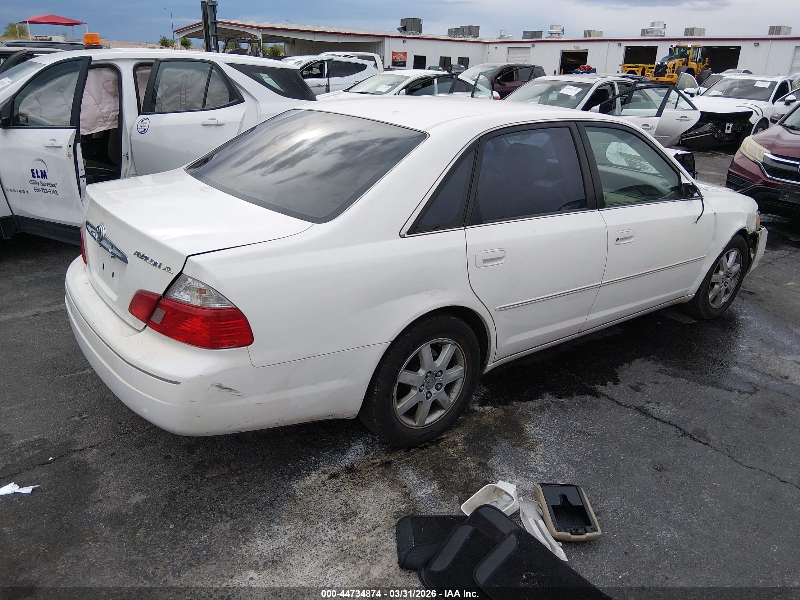 2003 Toyota Avalon Xl Белый vin: 4T1BF28BX3U307418