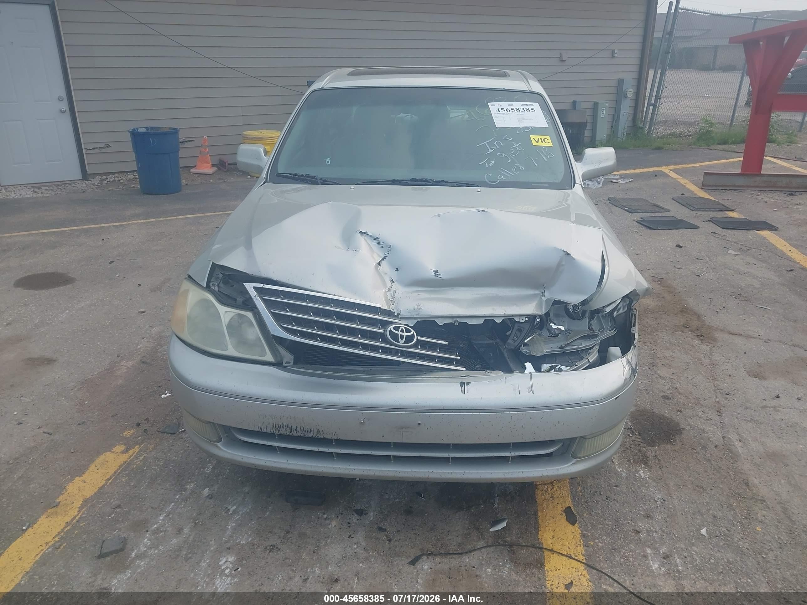 2003 Toyota Avalon Xls Gold vin: 4T1BF28BX3U309668
