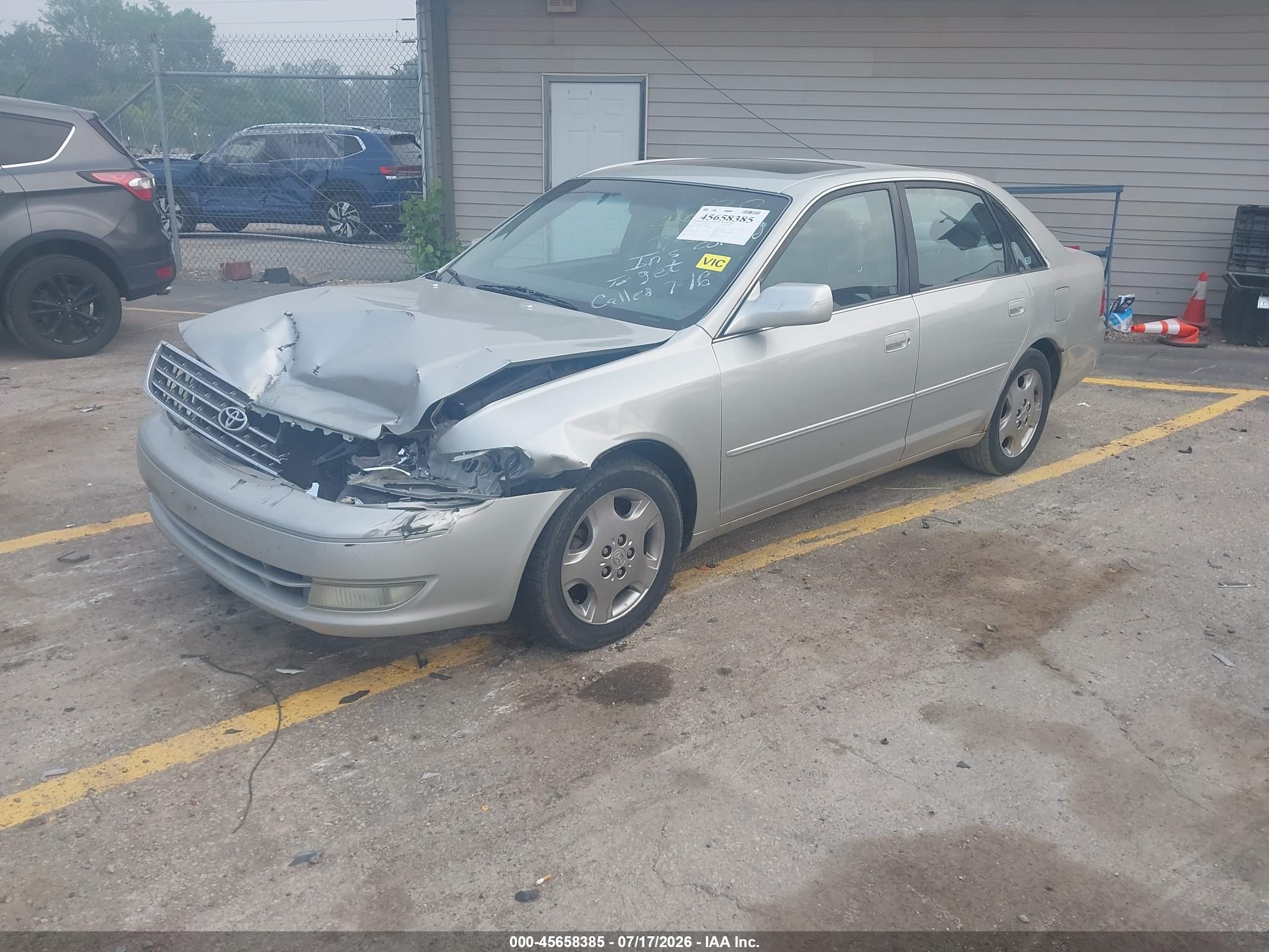2003 Toyota Avalon Xls Gold vin: 4T1BF28BX3U309668