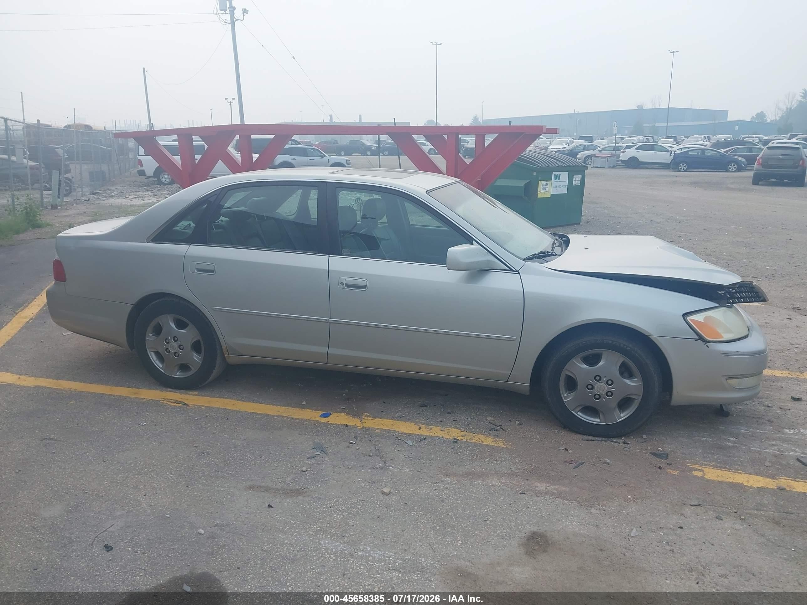 2003 Toyota Avalon Xls Gold vin: 4T1BF28BX3U309668