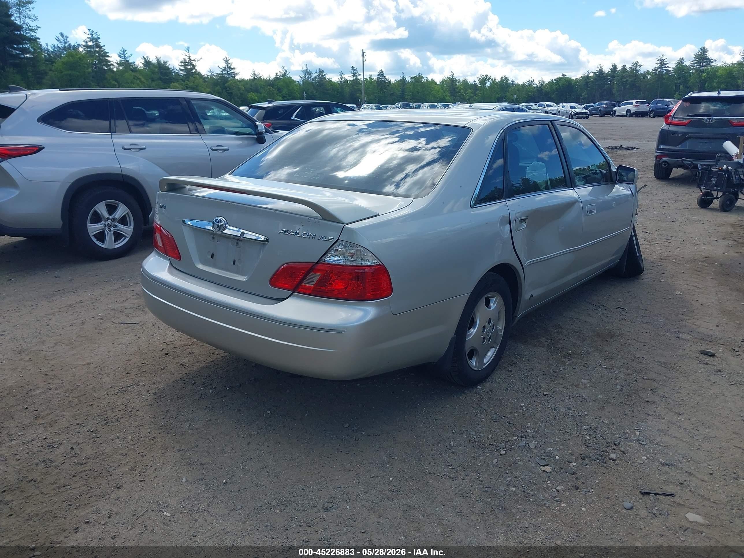 2004 Toyota Avalon Xls Silver vin: 4T1BF28BX4U346687