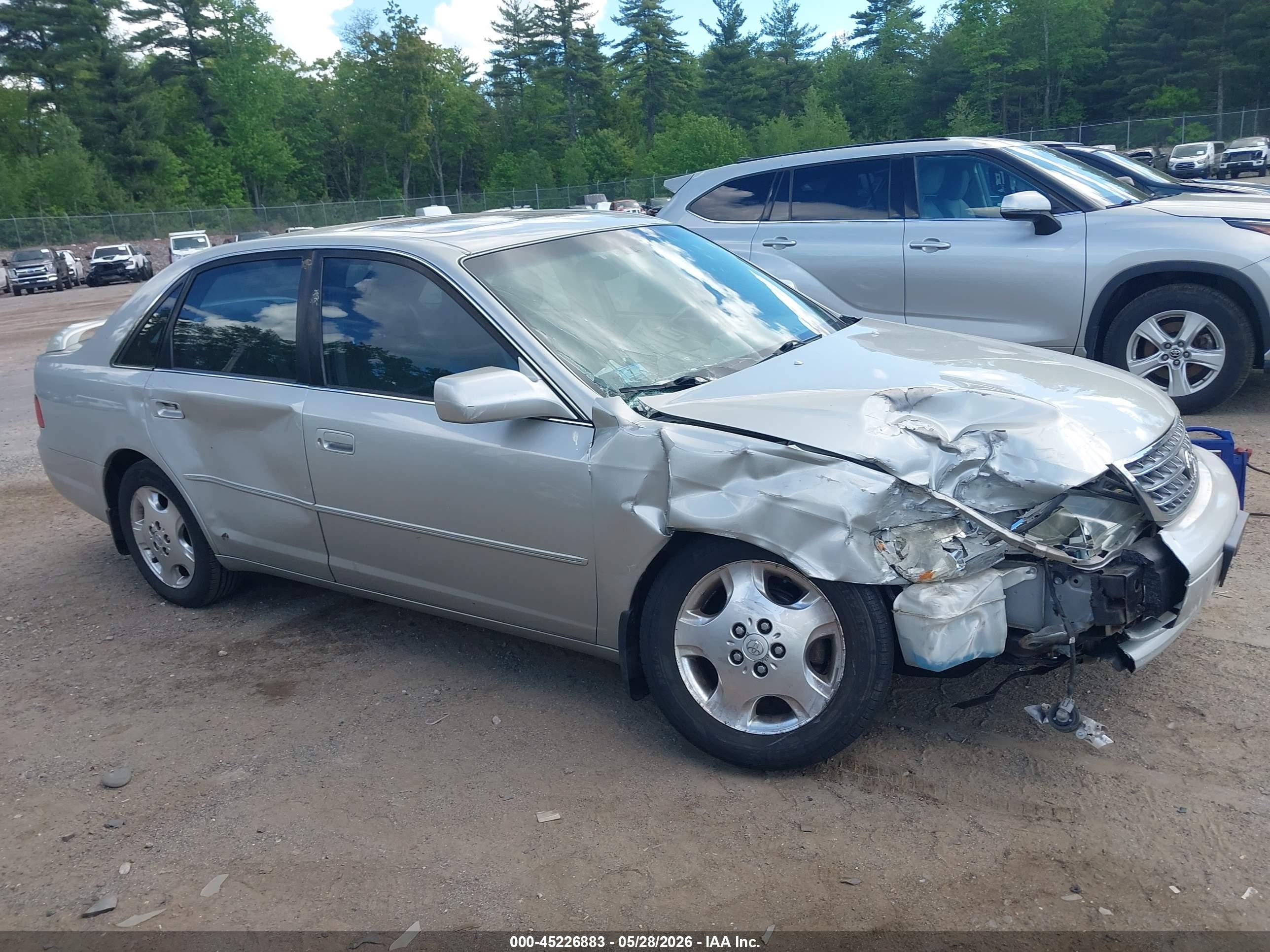 2004 Toyota Avalon Xls Silver vin: 4T1BF28BX4U346687