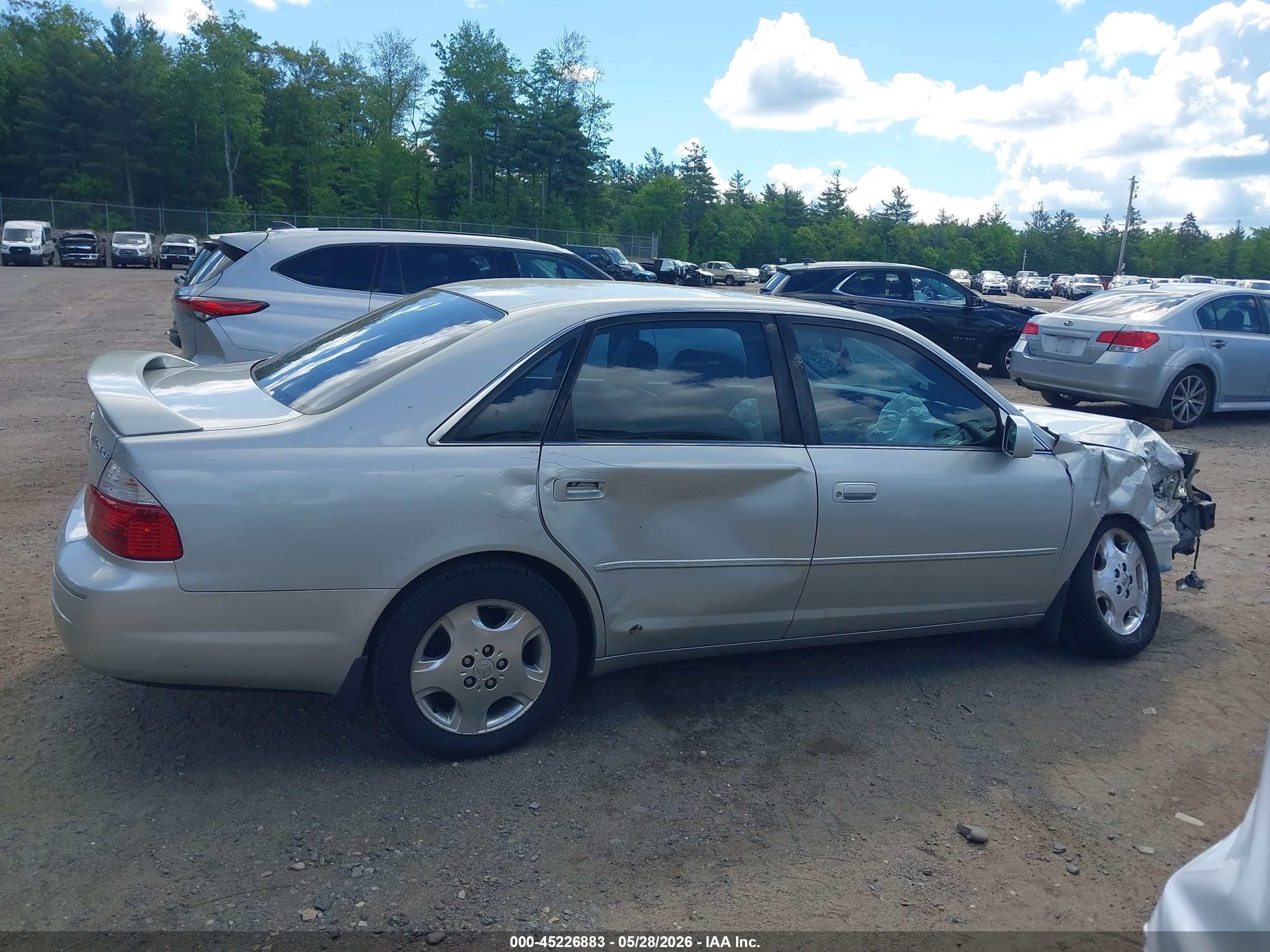 2004 Toyota Avalon Xls Silver vin: 4T1BF28BX4U346687