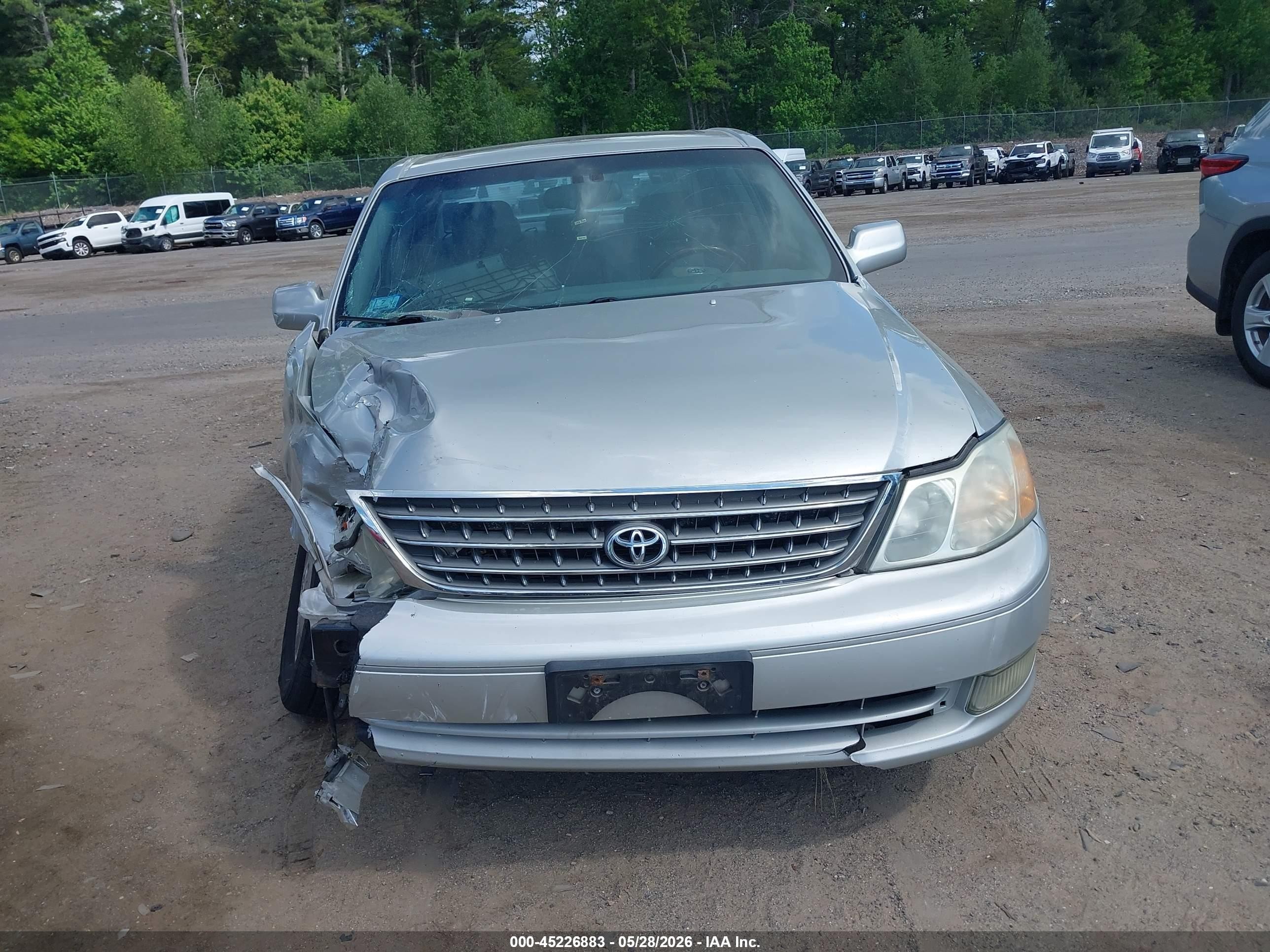 2004 Toyota Avalon Xls Silver vin: 4T1BF28BX4U346687