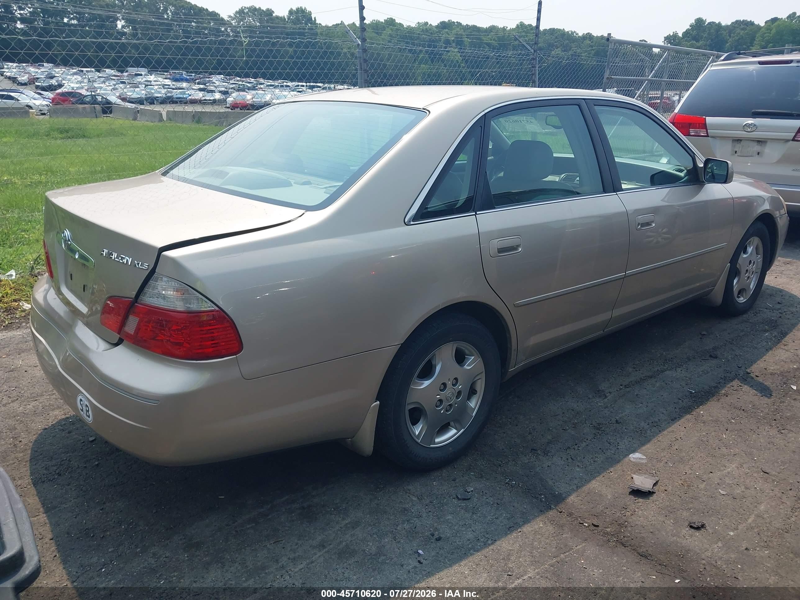 2004 Toyota Avalon Xls Gold vin: 4T1BF28BX4U351856