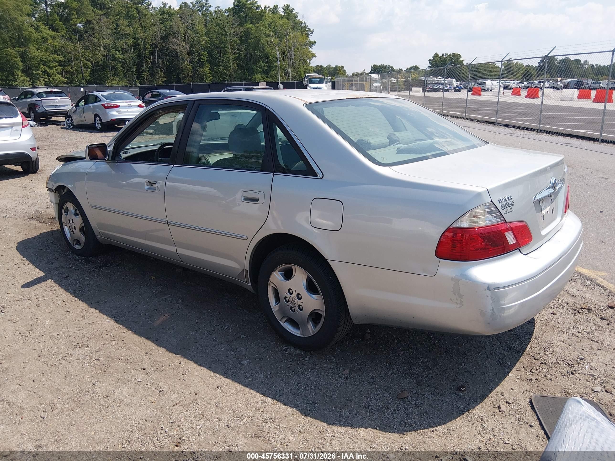 2004 Toyota Avalon Xls Серебряный vin: 4T1BF28BX4U353512