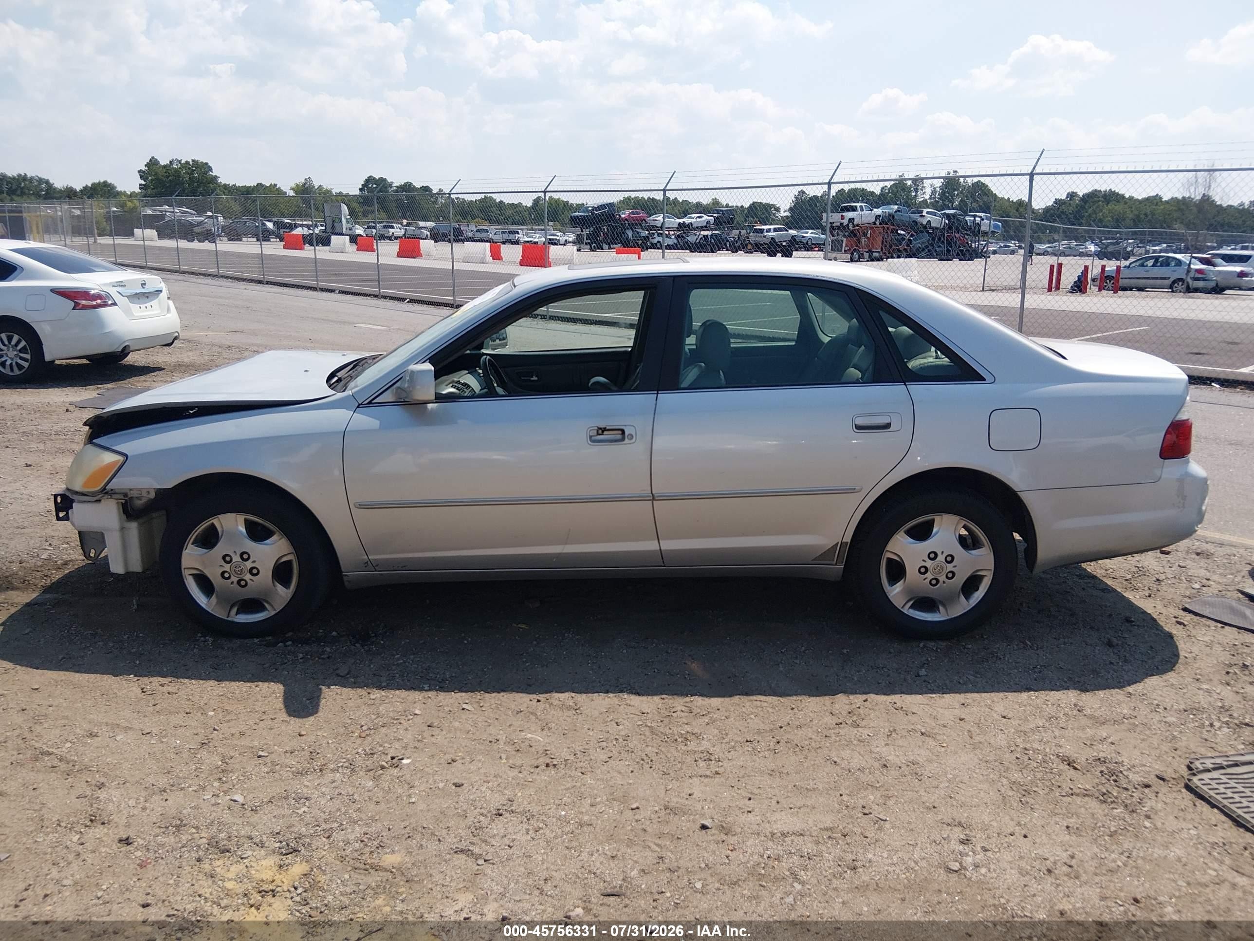 2004 Toyota Avalon Xls Серебряный vin: 4T1BF28BX4U353512