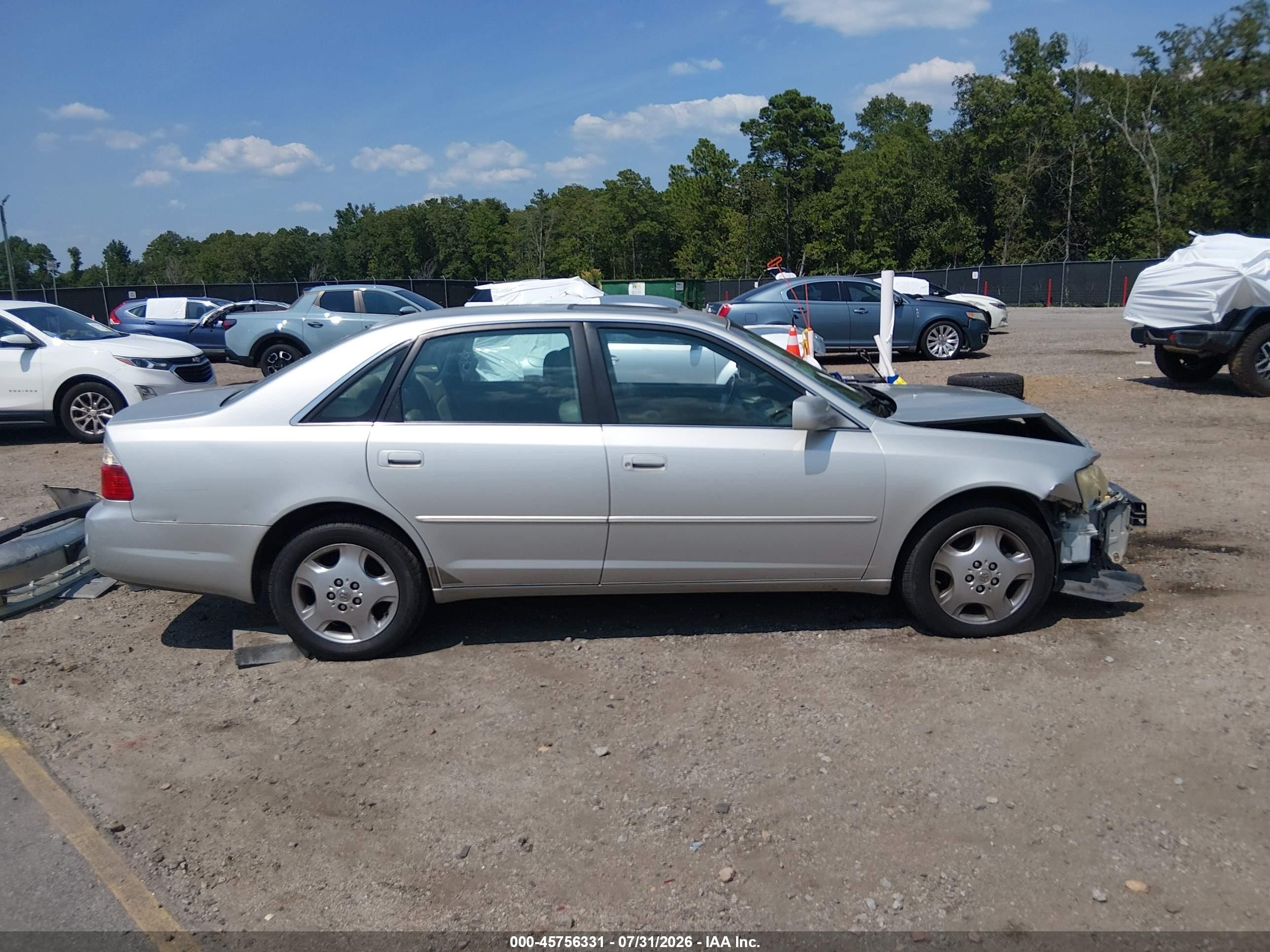 2004 Toyota Avalon Xls Серебряный vin: 4T1BF28BX4U353512