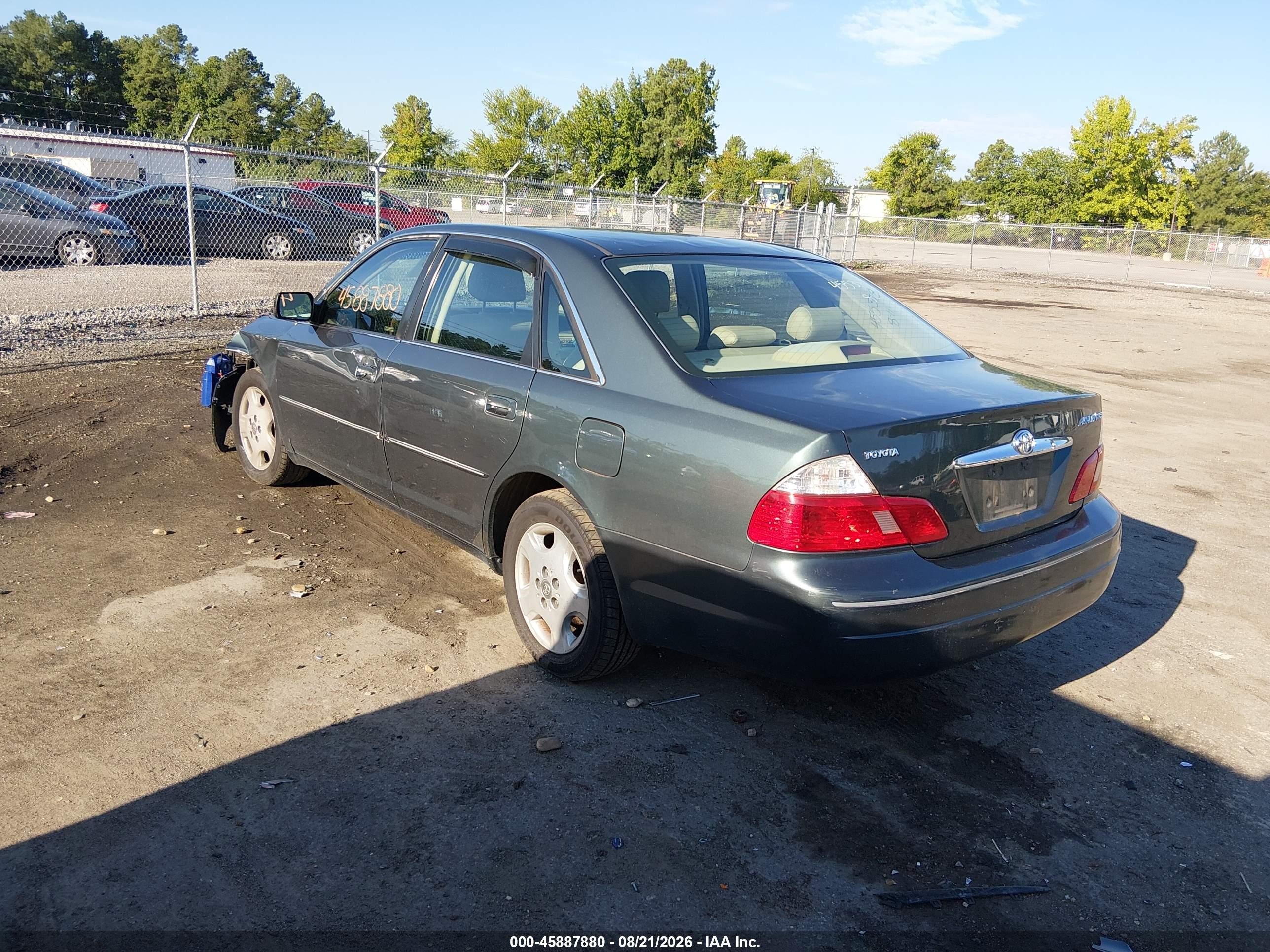 2004 Toyota Avalon Xls Green vin: 4T1BF28BX4U354613