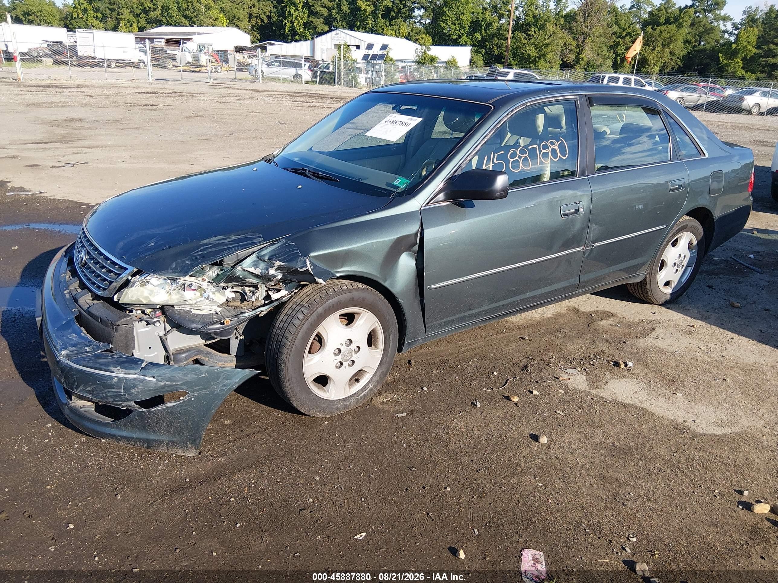 2004 Toyota Avalon Xls Green vin: 4T1BF28BX4U354613