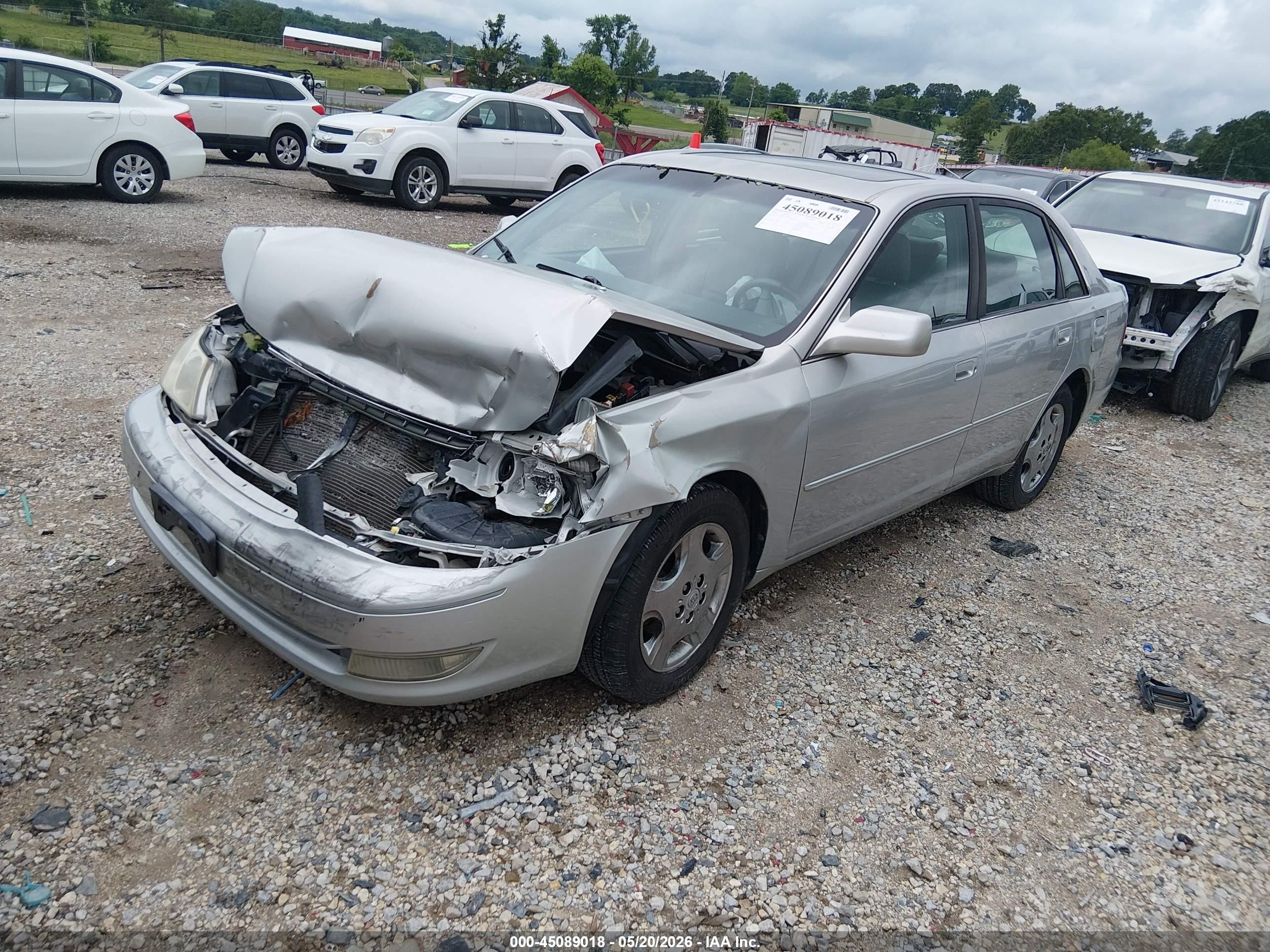 2004 Toyota Avalon Xls Silver vin: 4T1BF28BX4U358712