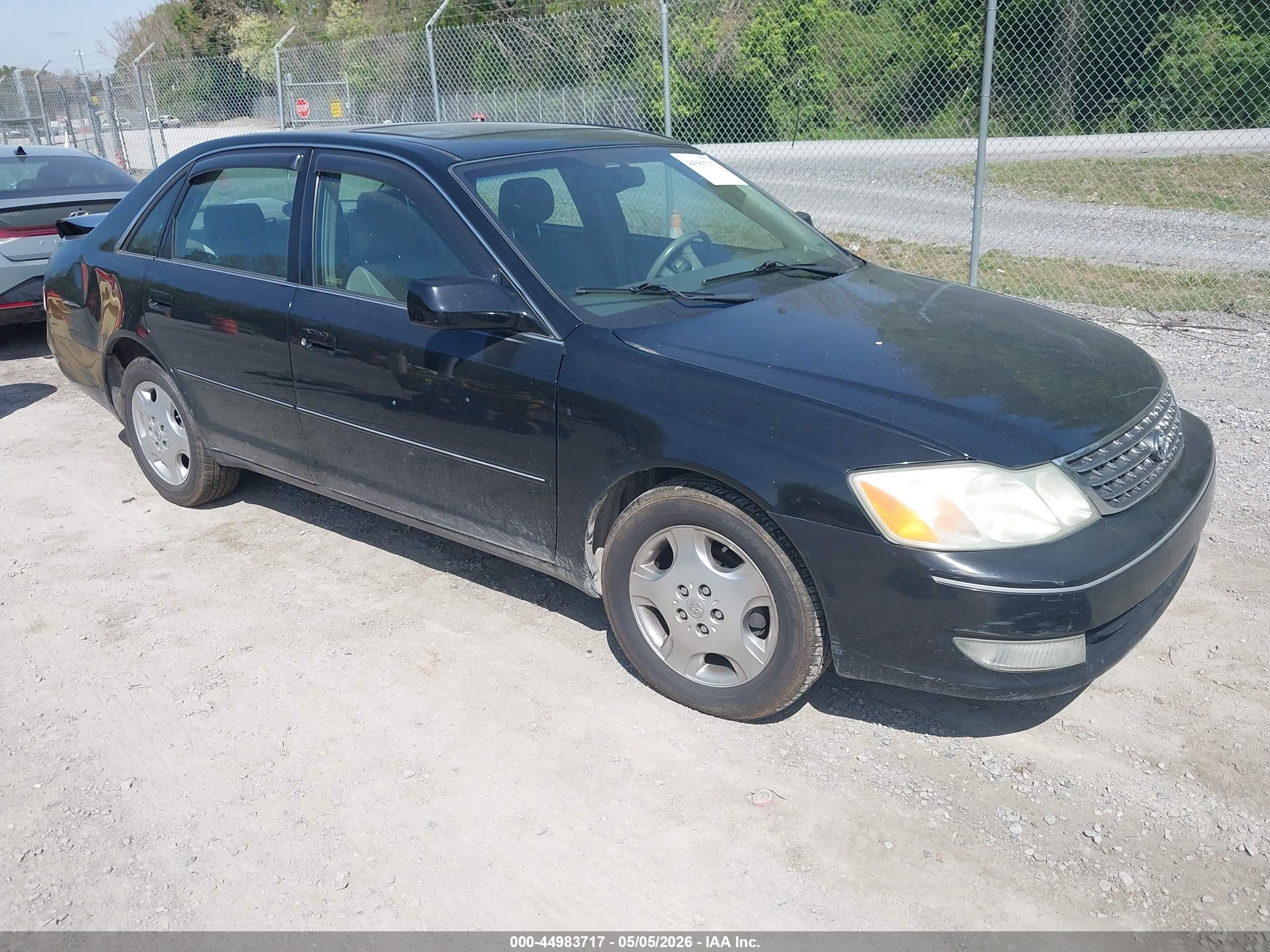 2004 Toyota Avalon Xls Черный vin: 4T1BF28BX4U390284