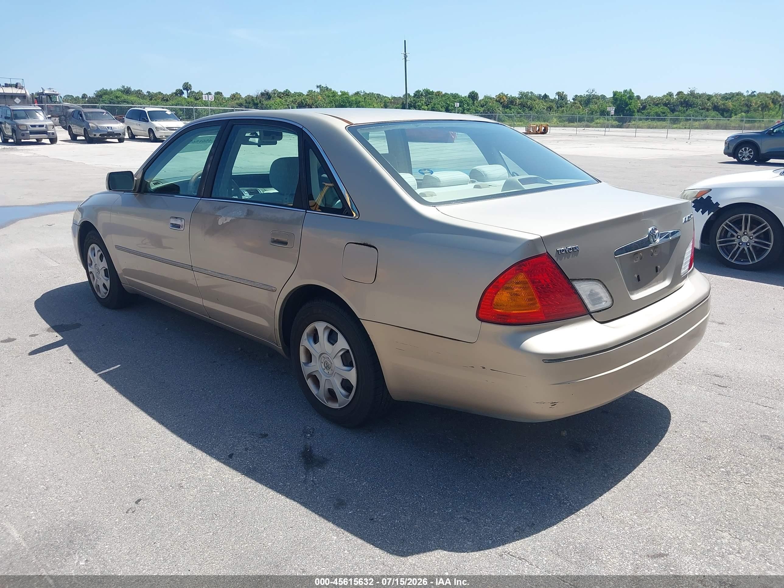 2000 Toyota Avalon Xl Gold vin: 4T1BF28BXYU024024