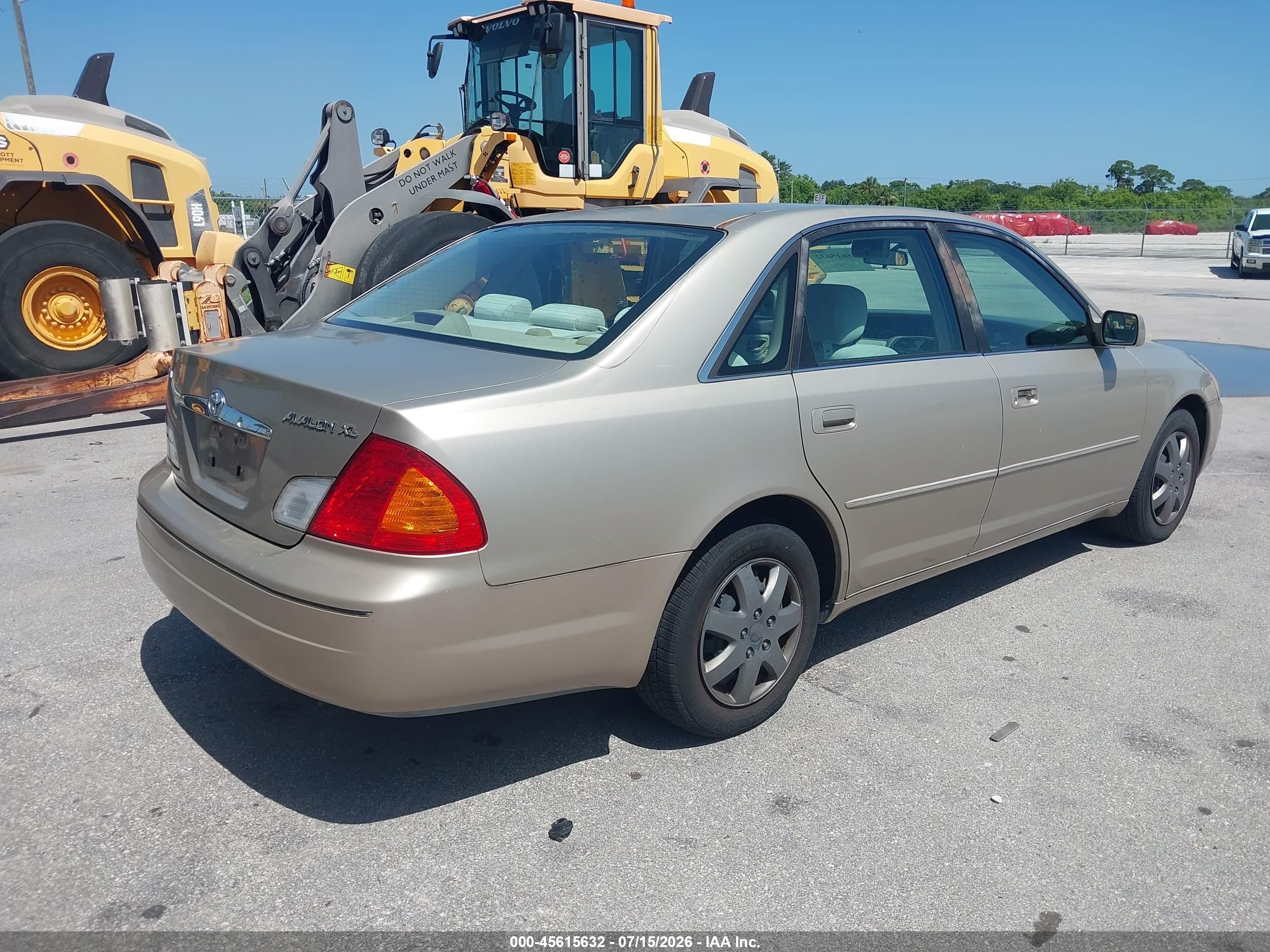 2000 Toyota Avalon Xl Gold vin: 4T1BF28BXYU024024