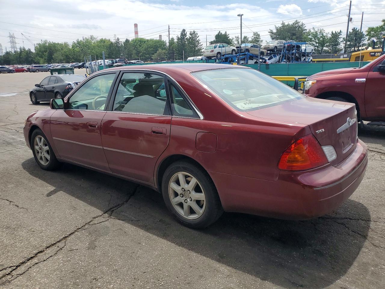 2000 Toyota Avalon Xls Maroon vin: 4T1BF28BXYU093215