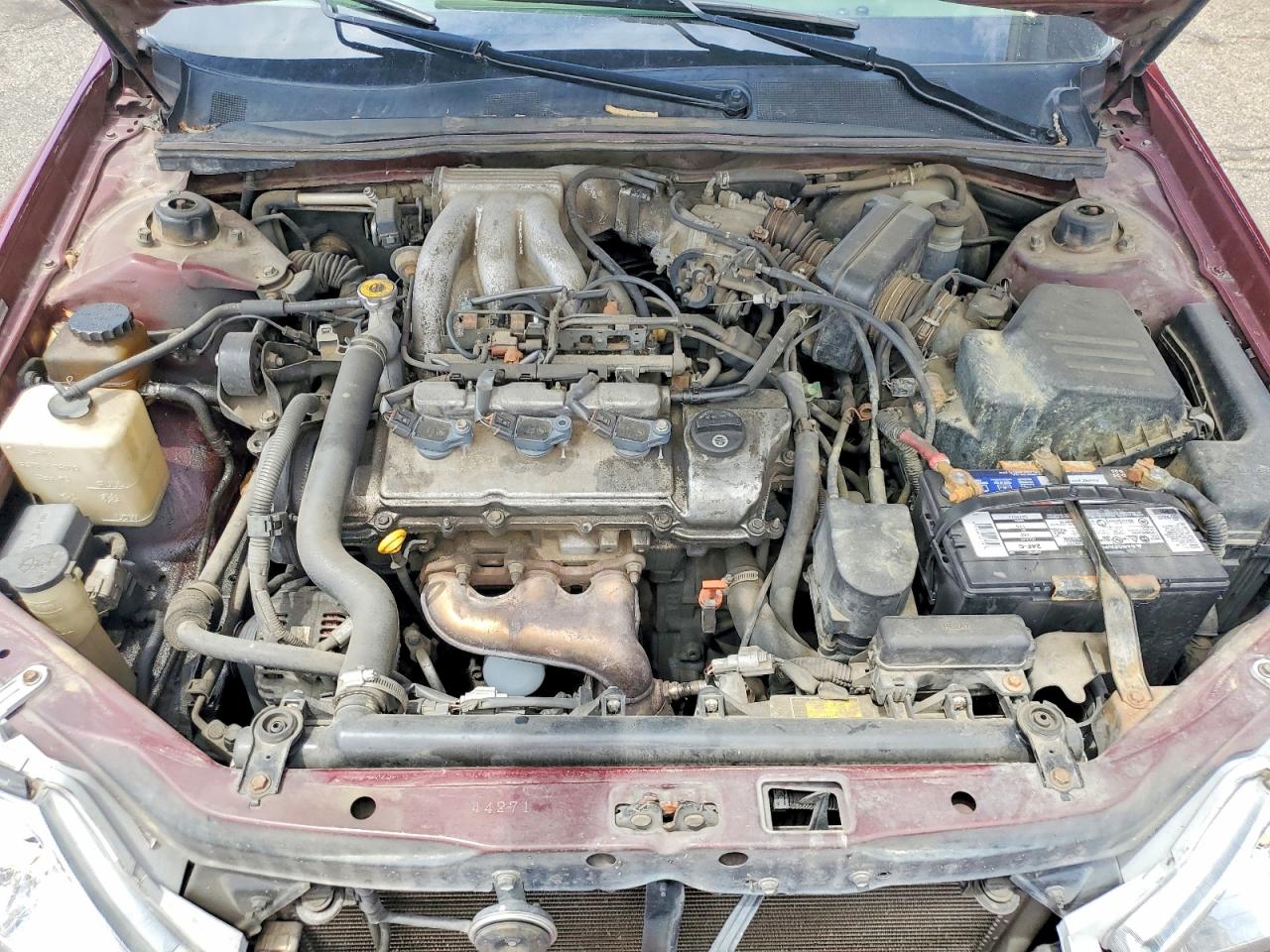 2000 Toyota Avalon Xls Maroon vin: 4T1BF28BXYU093215