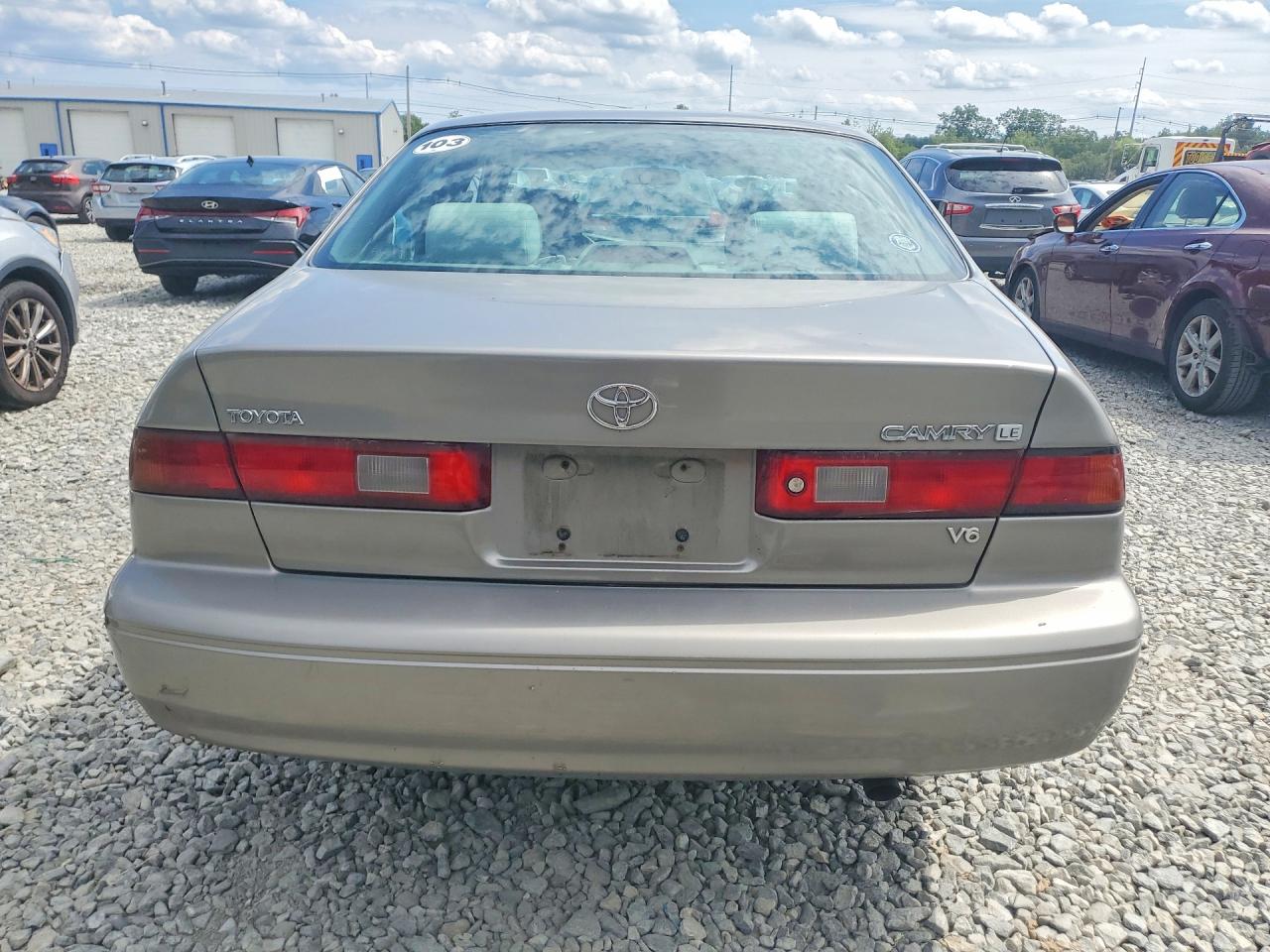1998 Toyota Camry Le V6 Gray vin: 4T1BF28K0WU047244
