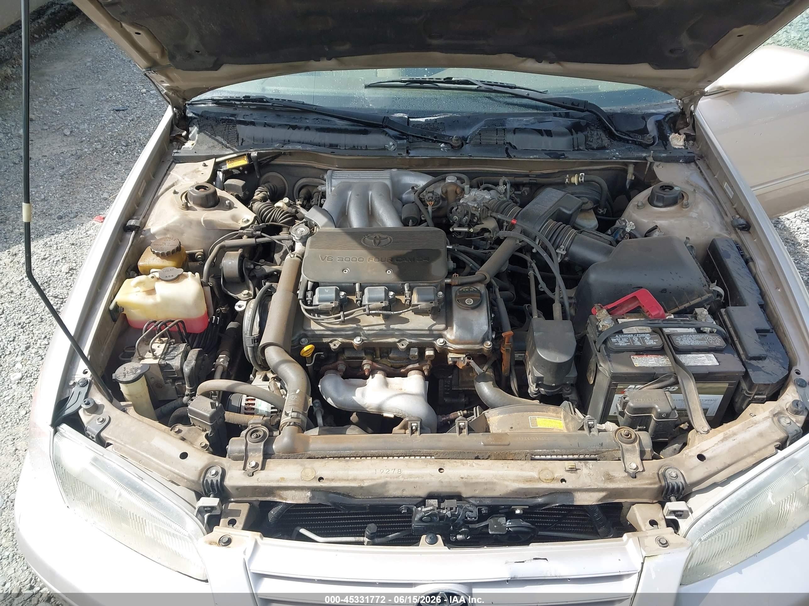 1999 Toyota Camry Le V6 Beige vin: 4T1BF28K0XU076874