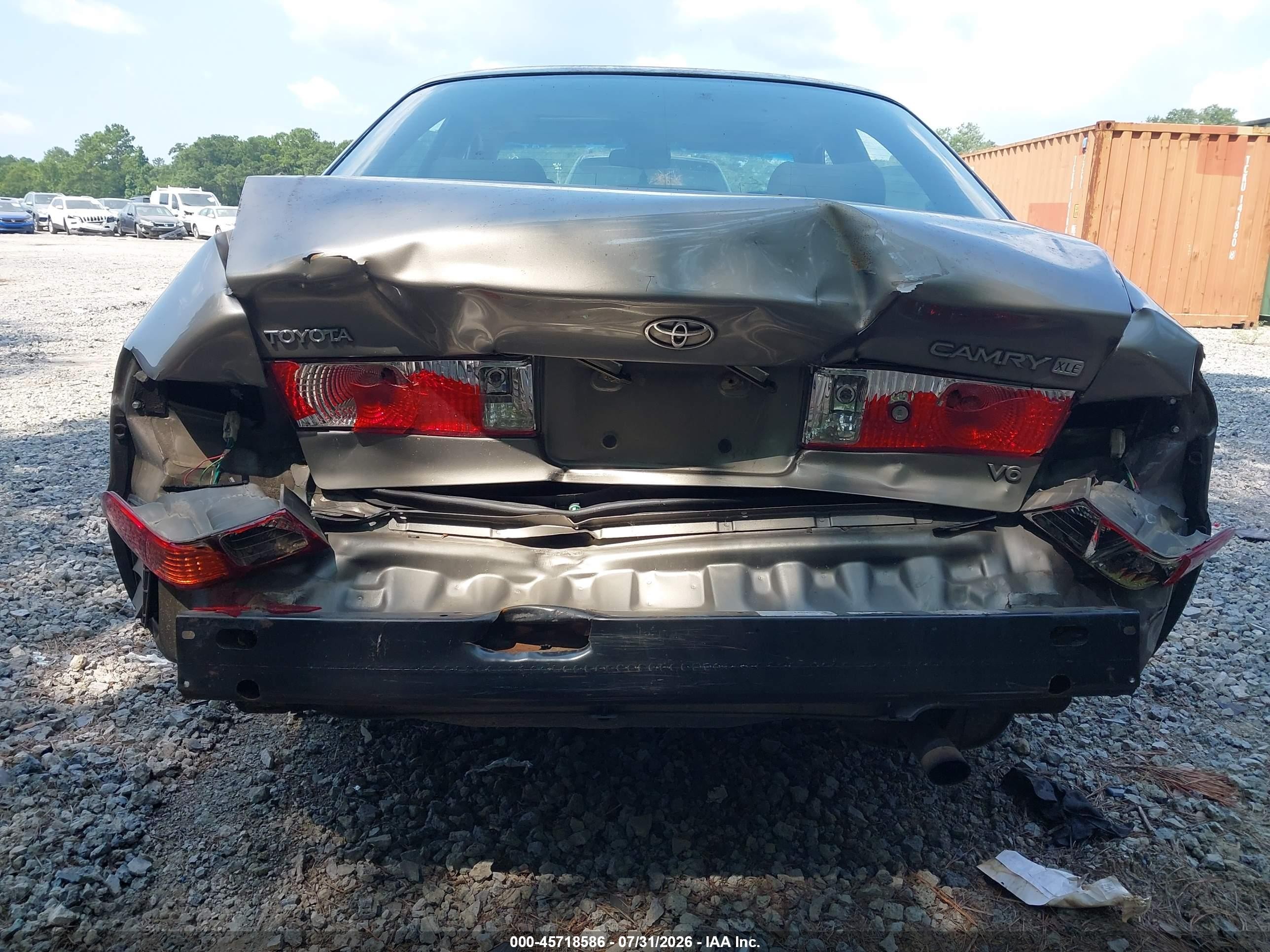 2001 Toyota Camry Xle V6 Tan vin: 4T1BF28K11U130951