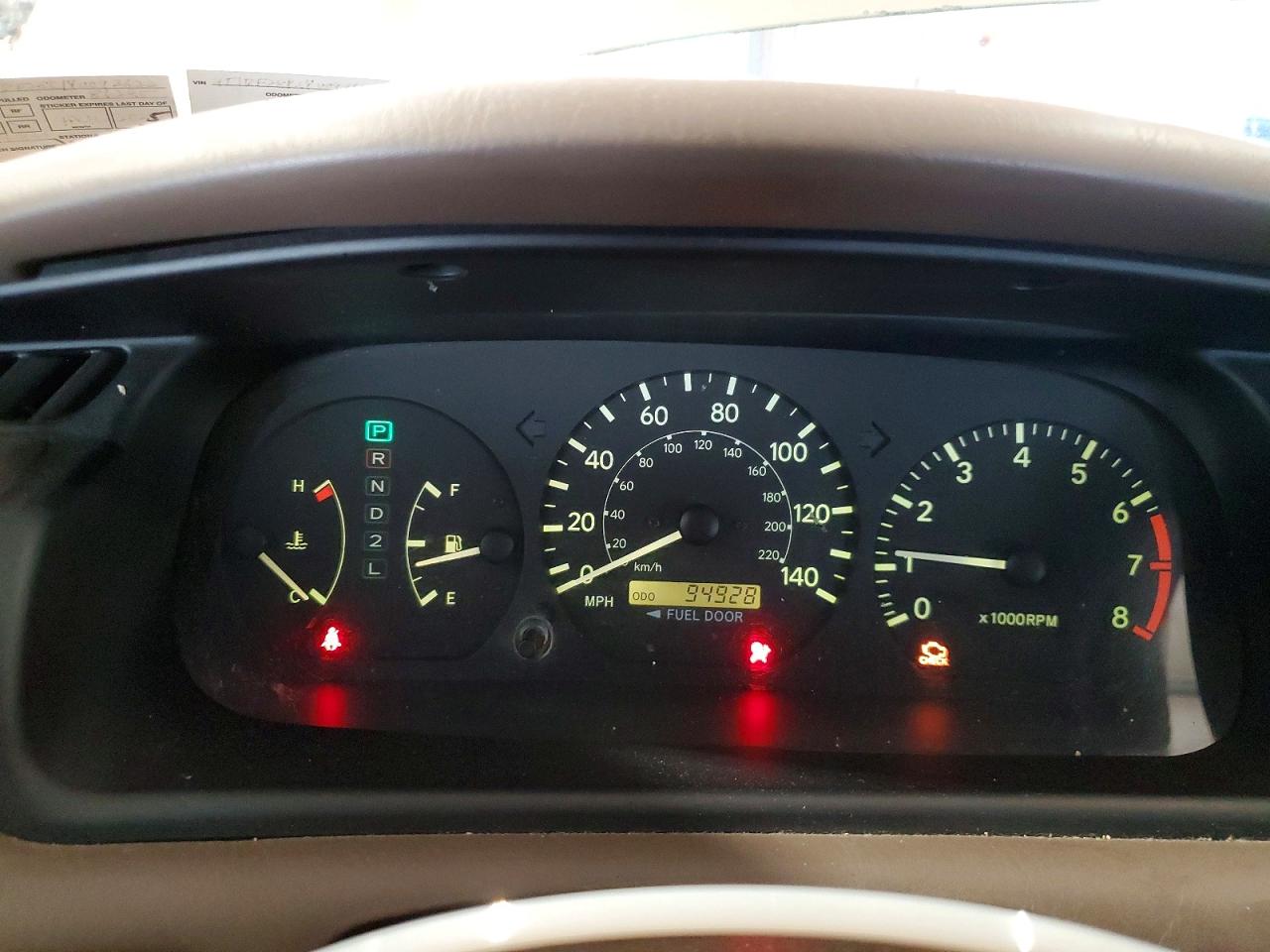 2000 Toyota Camry Le/xle Brown vin: 4T1BF28K1YU093622