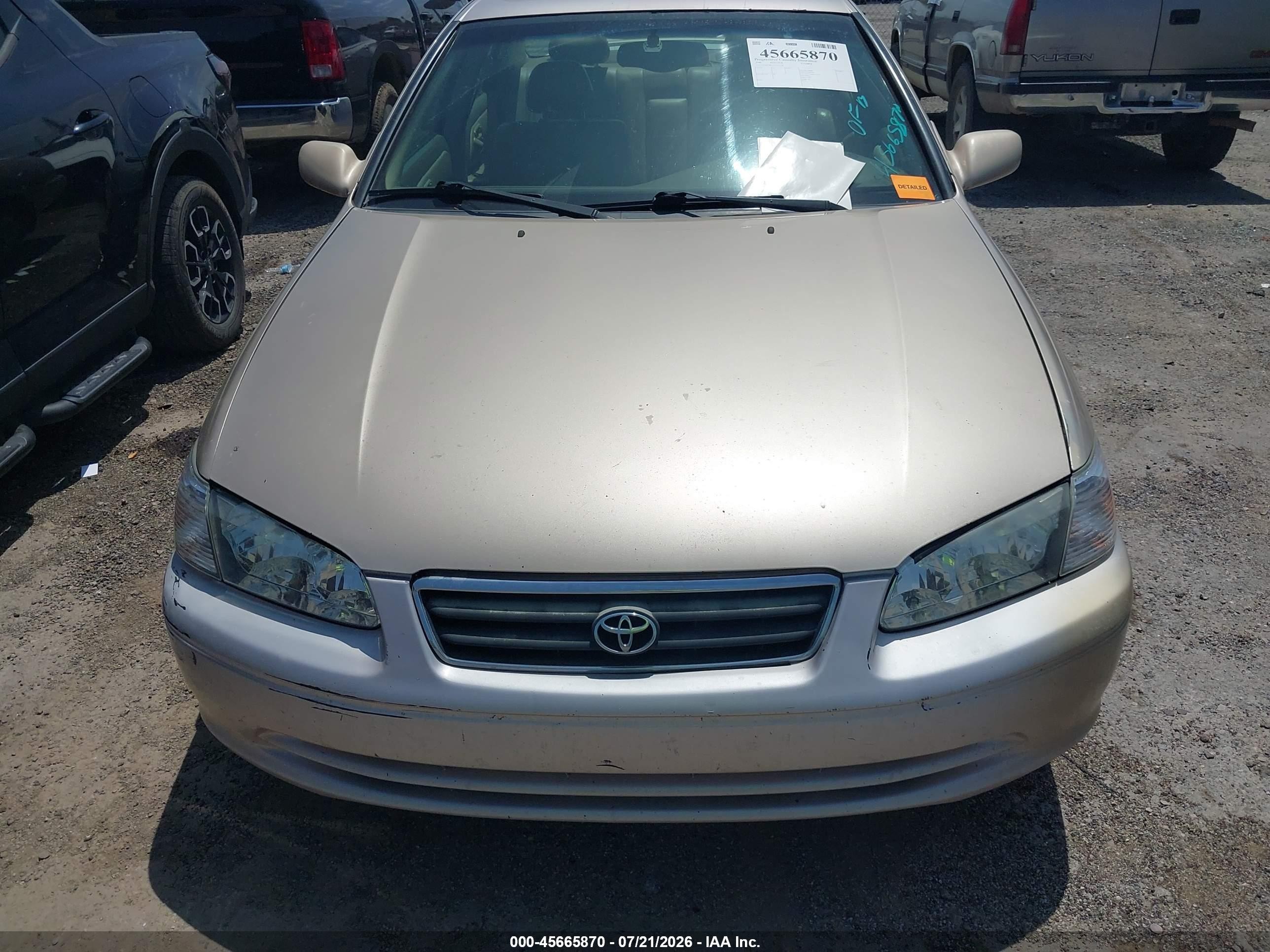 2000 Toyota Camry Xle V6 Silver vin: 4T1BF28K1YU935178
