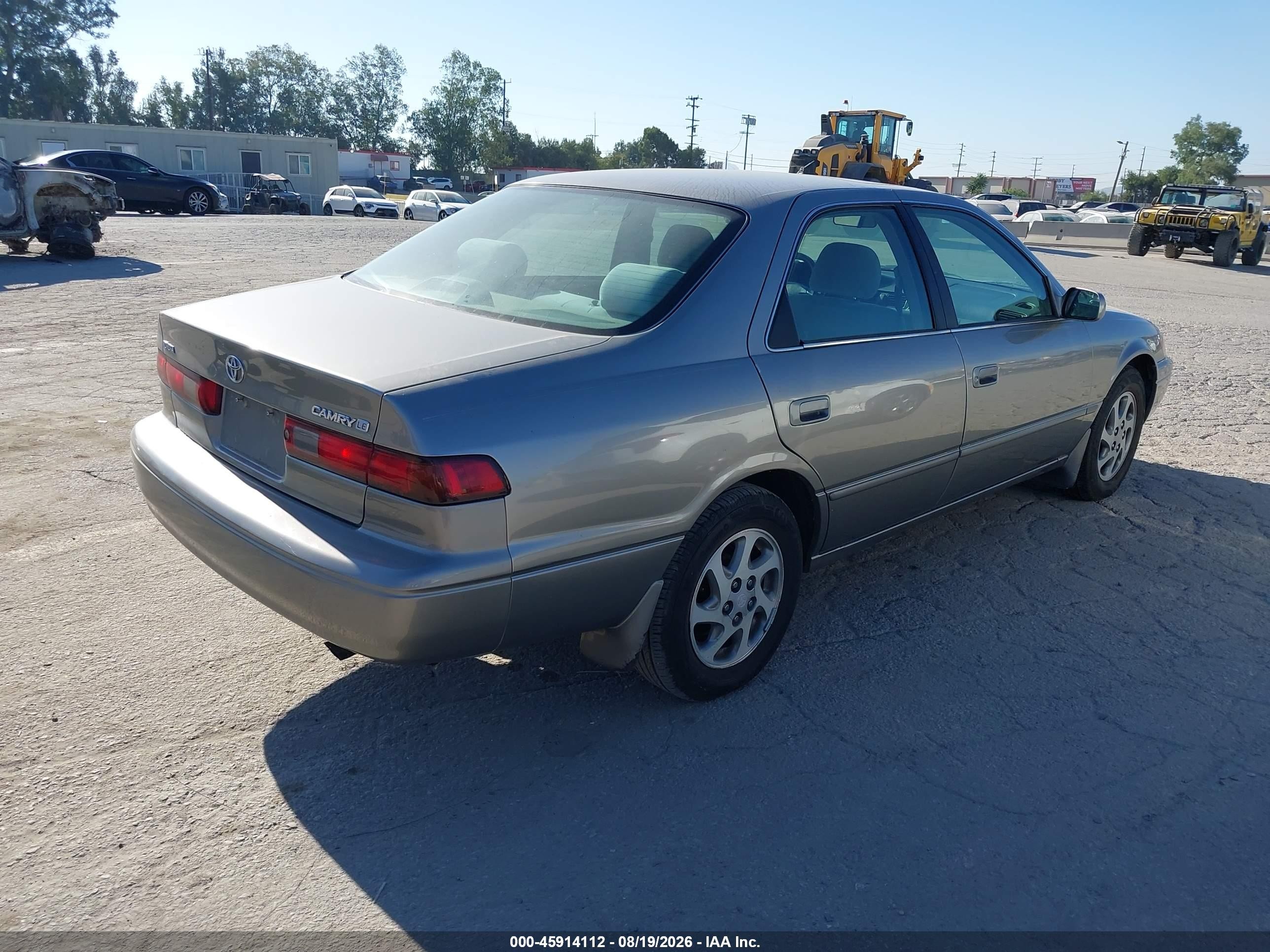 1999 Toyota Camry Le V6 Silver vin: 4T1BF28K2XU087679