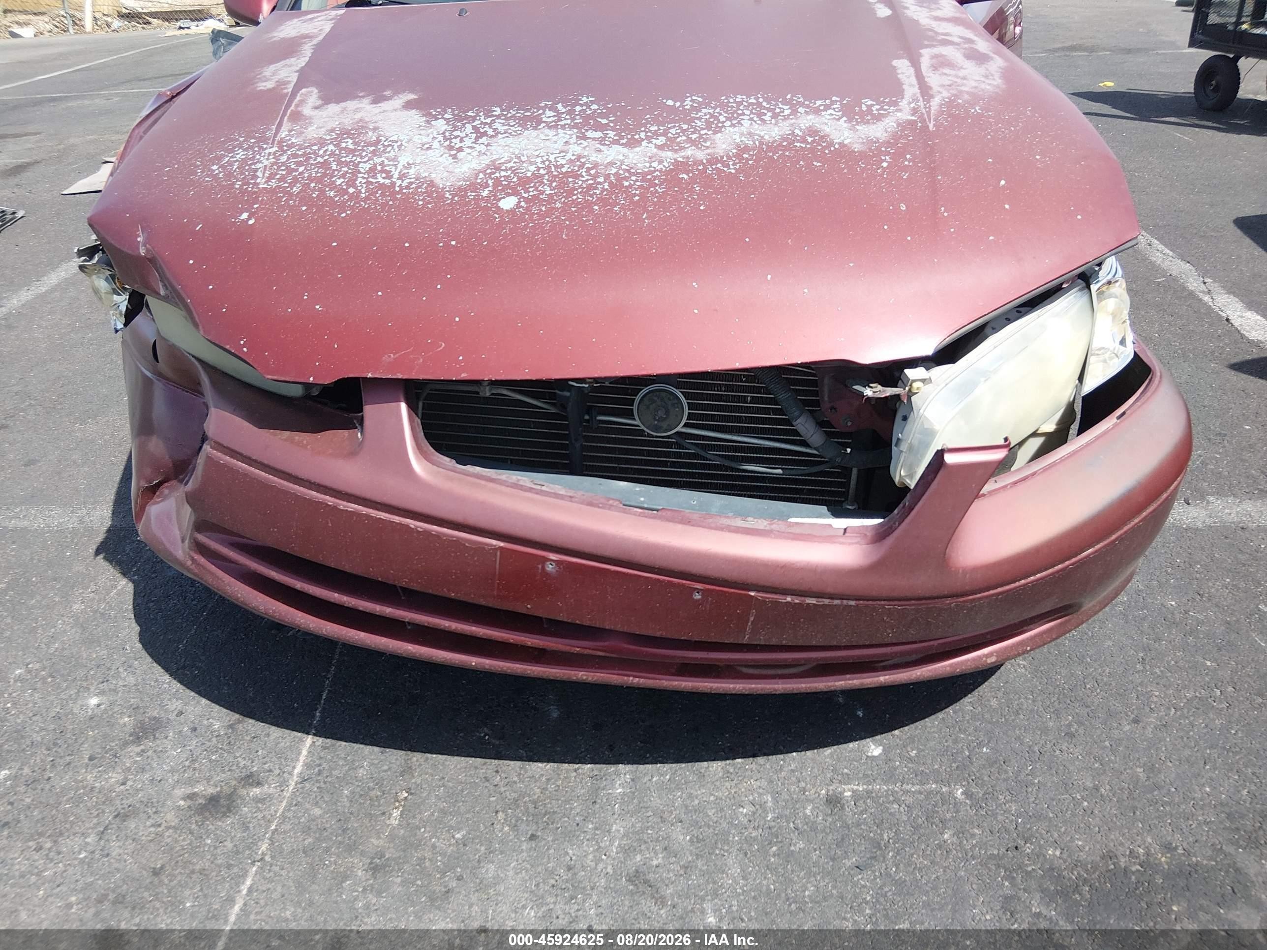 2001 Toyota Camry Xle V6 Red vin: 4T1BF28K41U962834