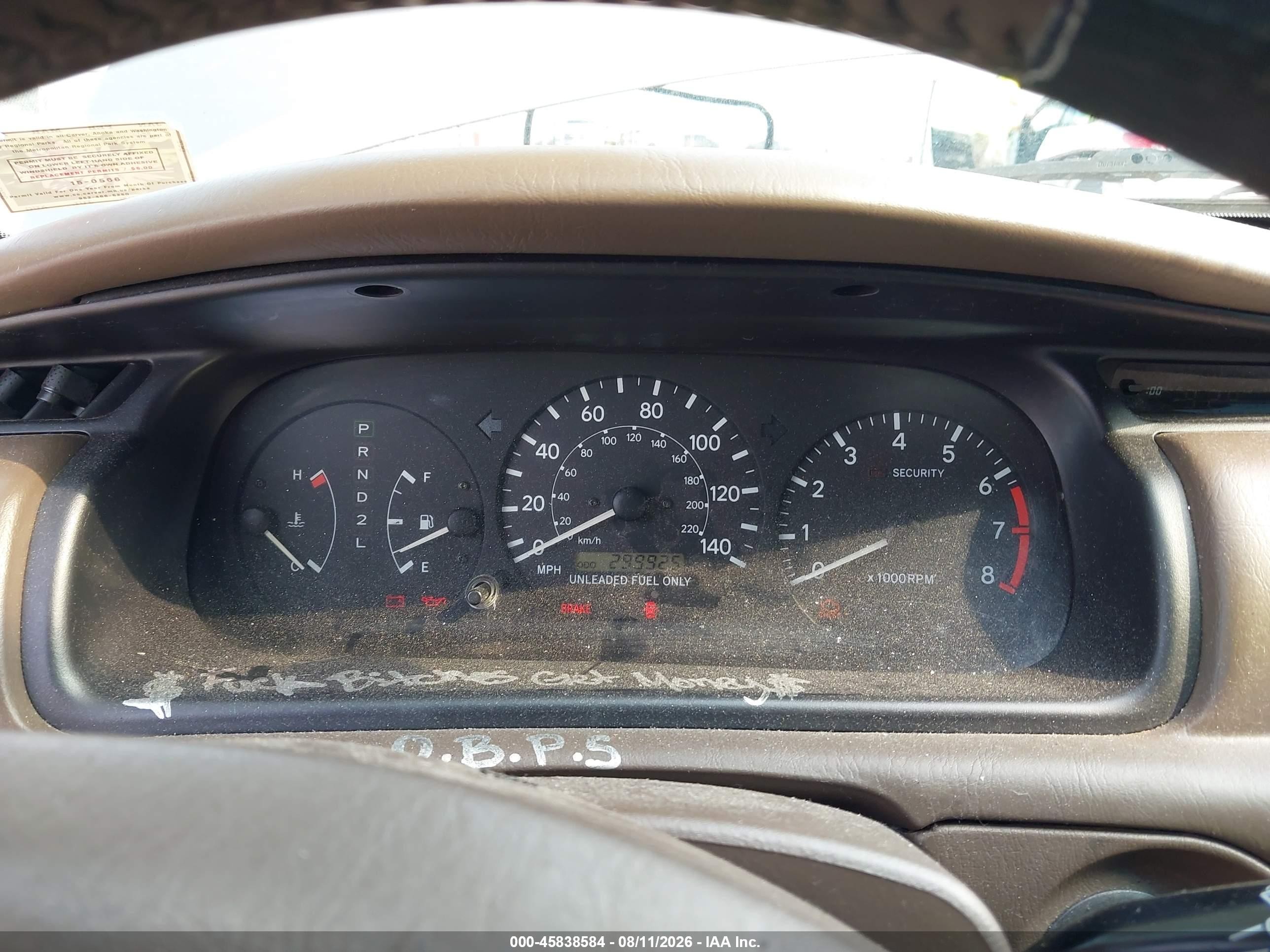 1998 Toyota Camry Xle V6 Silver vin: 4T1BF28K4WU054519