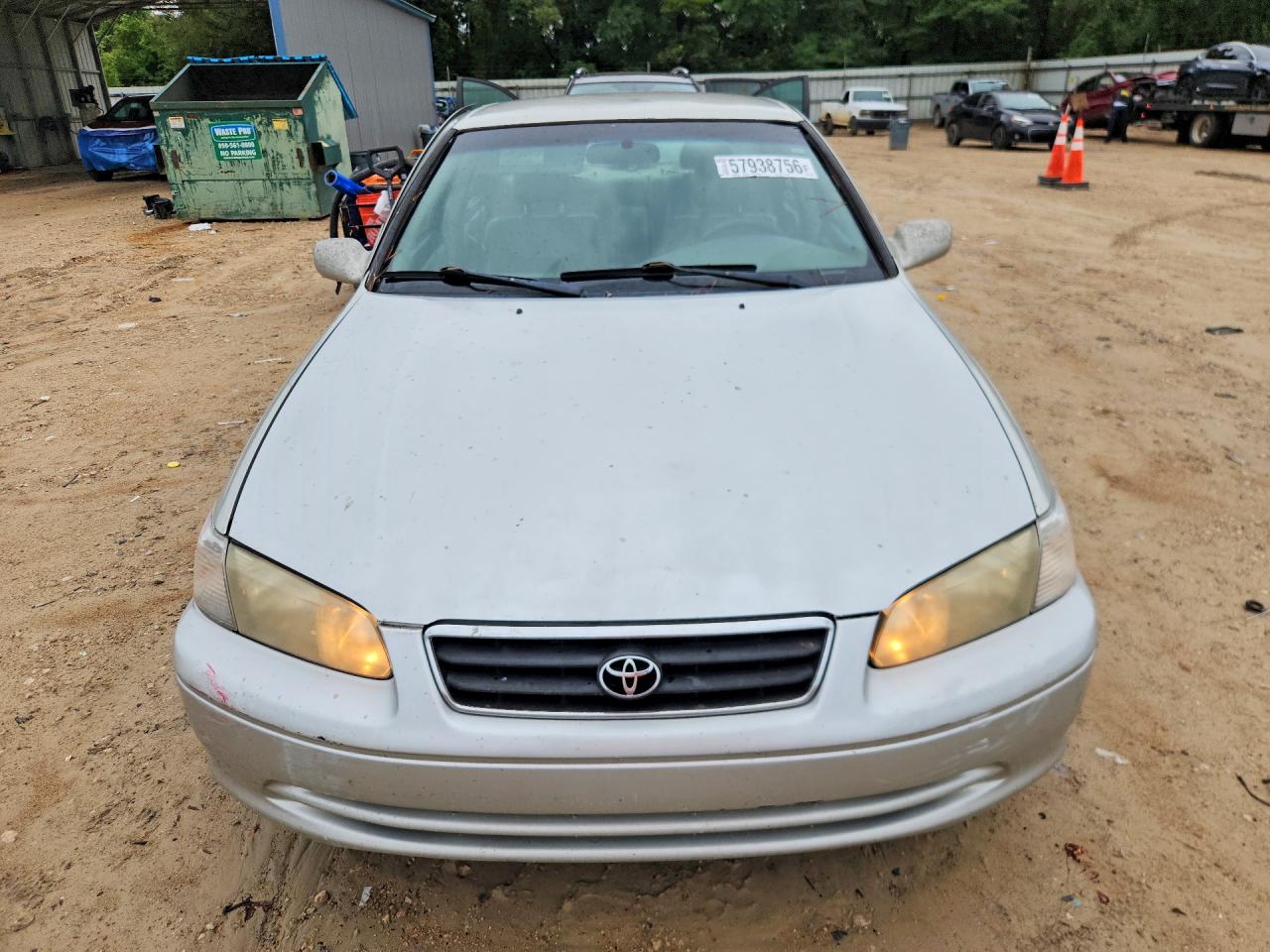 2000 Toyota Camry Le Gray vin: 4T1BF28K4YU097003