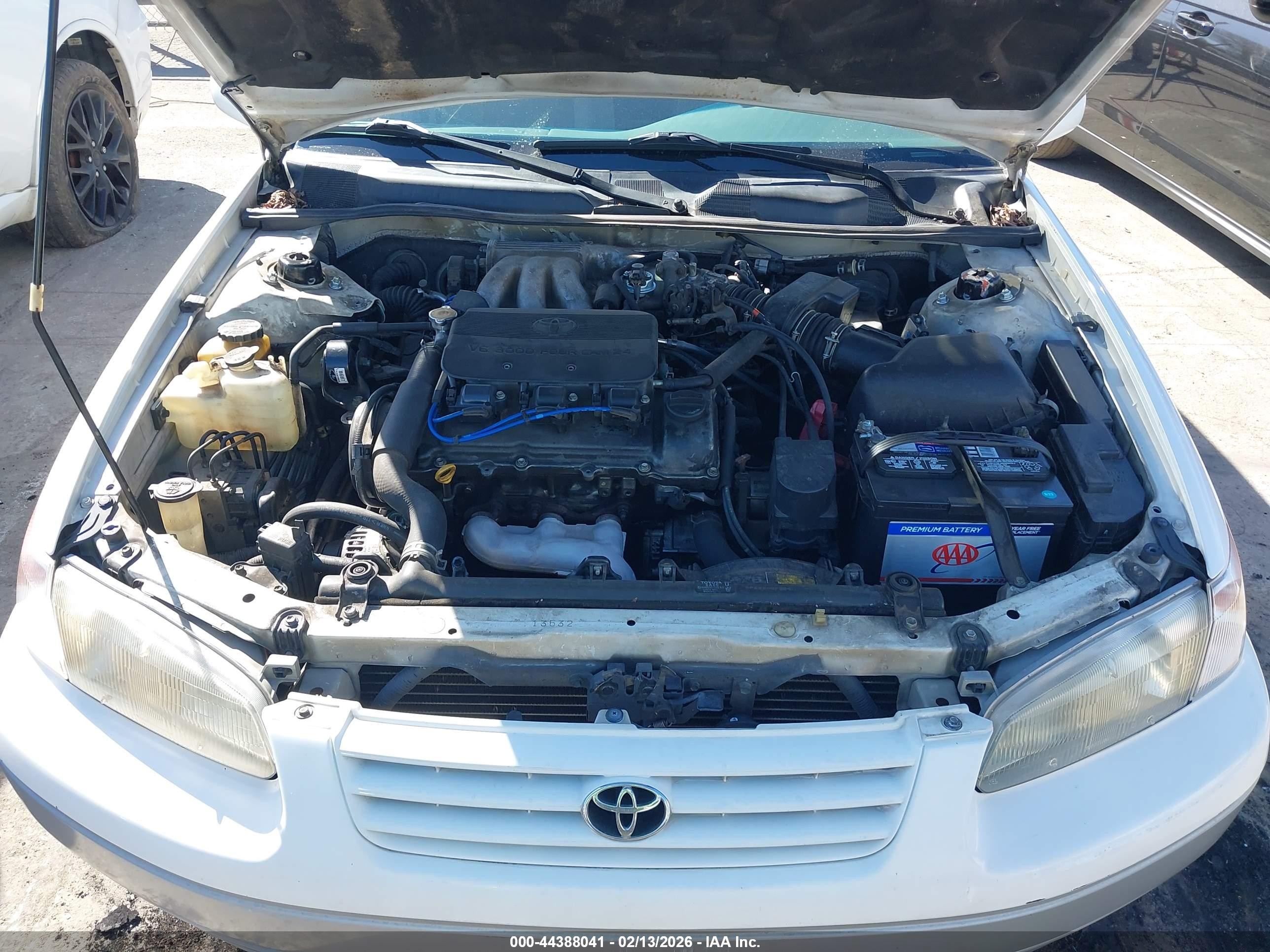 1998 Toyota Camry Ce/le/xle White vin: 4T1BF28K6WU073296