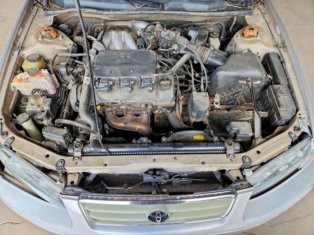 2001 Toyota Camry Xle V6 Silver vin: 4T1BF28K71U121431