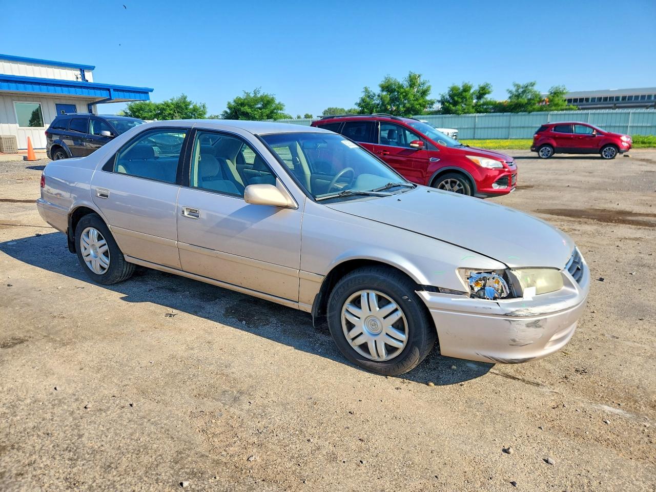 2001 Toyota Camry Le Tan vin: 4T1BF28K81U128808